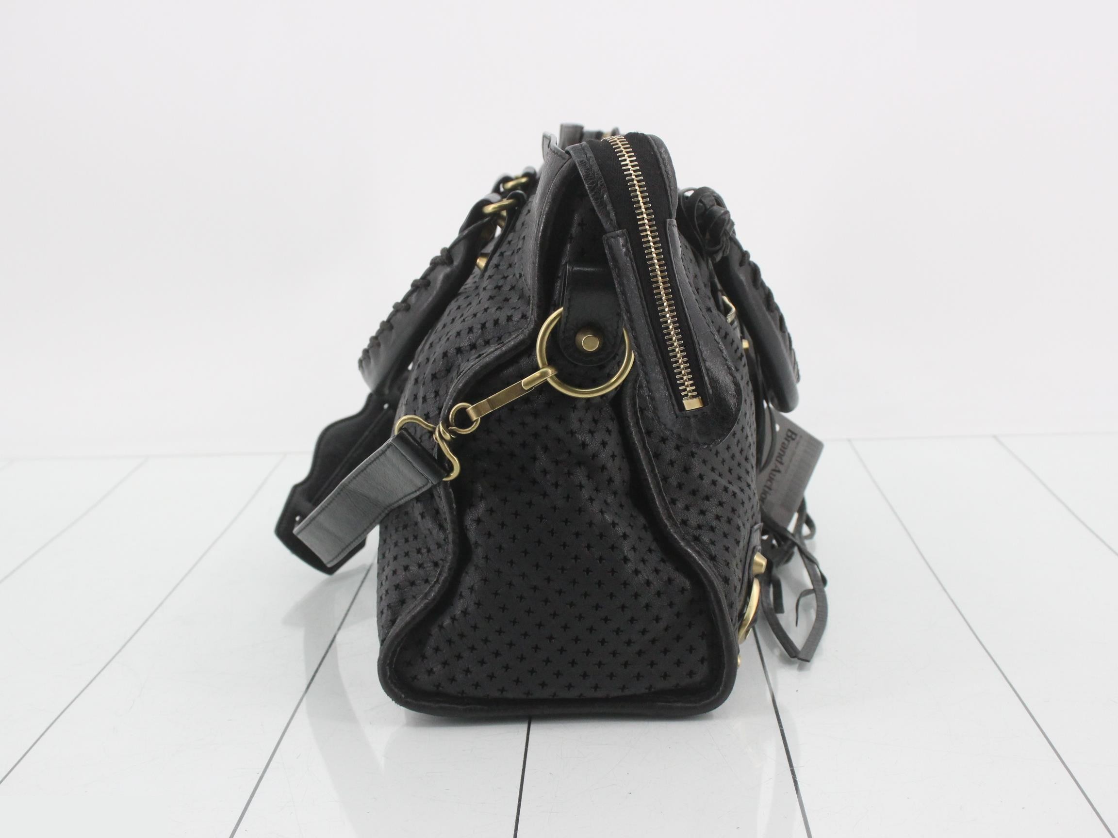 The City Handbag, Perforated, 2-Way, with Mirror — view 4