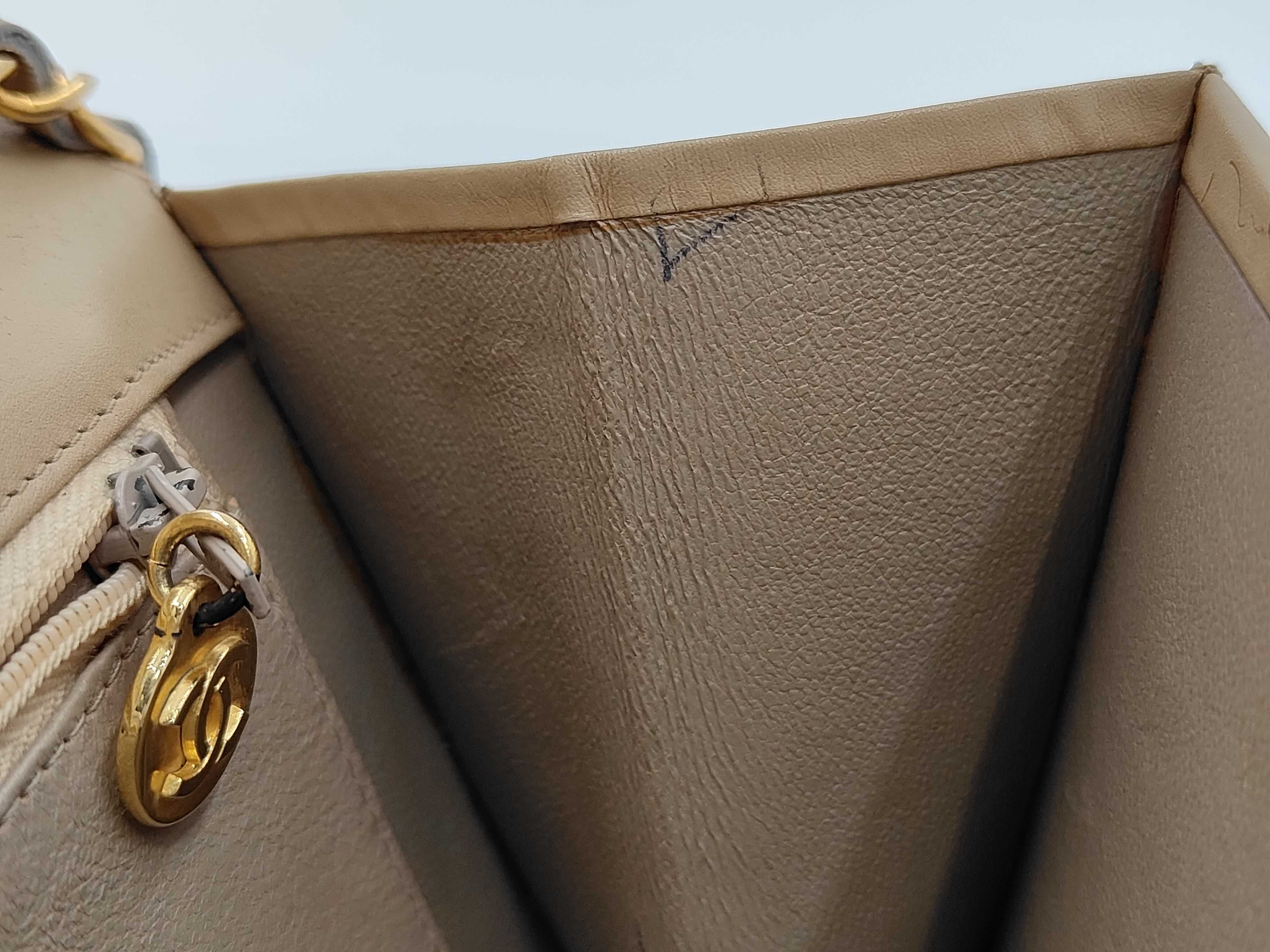 Coco Mark All Leather Chain Shoulder Bag — view 11