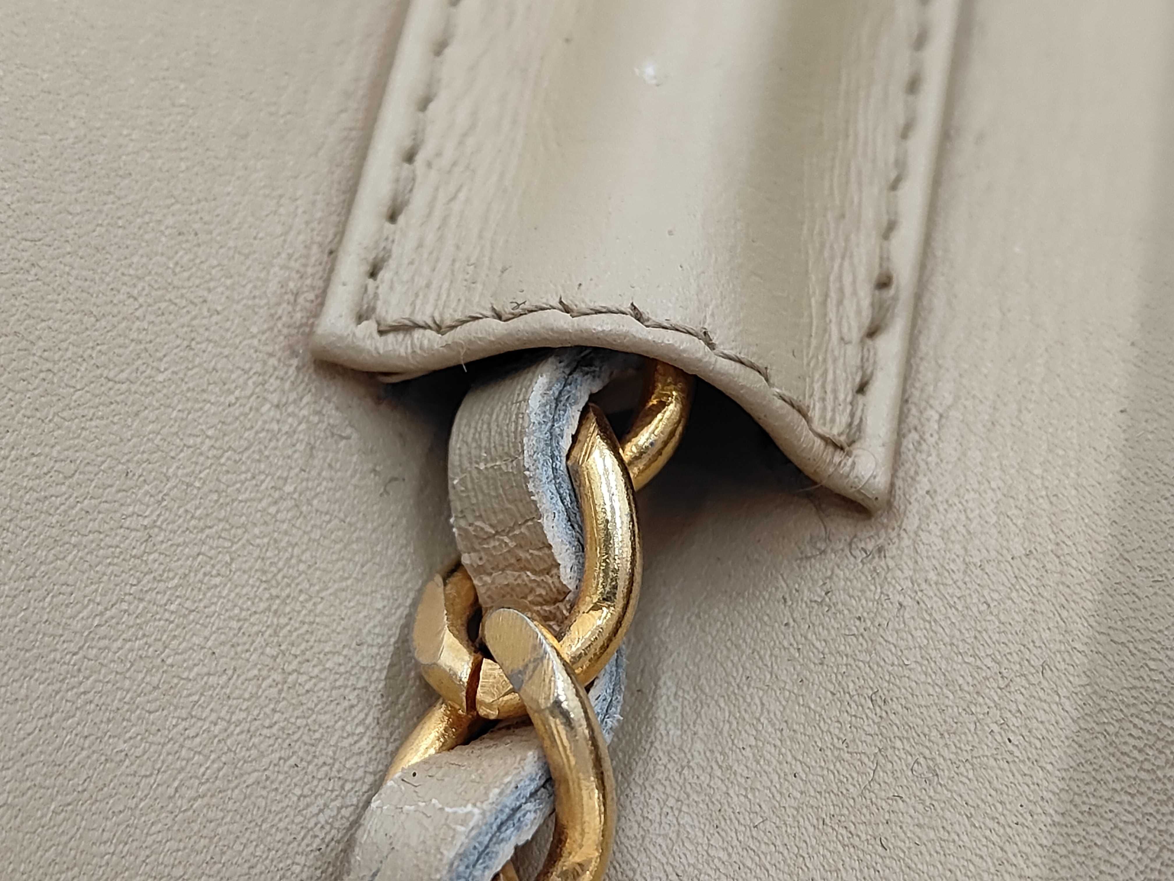 Coco Mark All Leather Chain Shoulder Bag — view 8