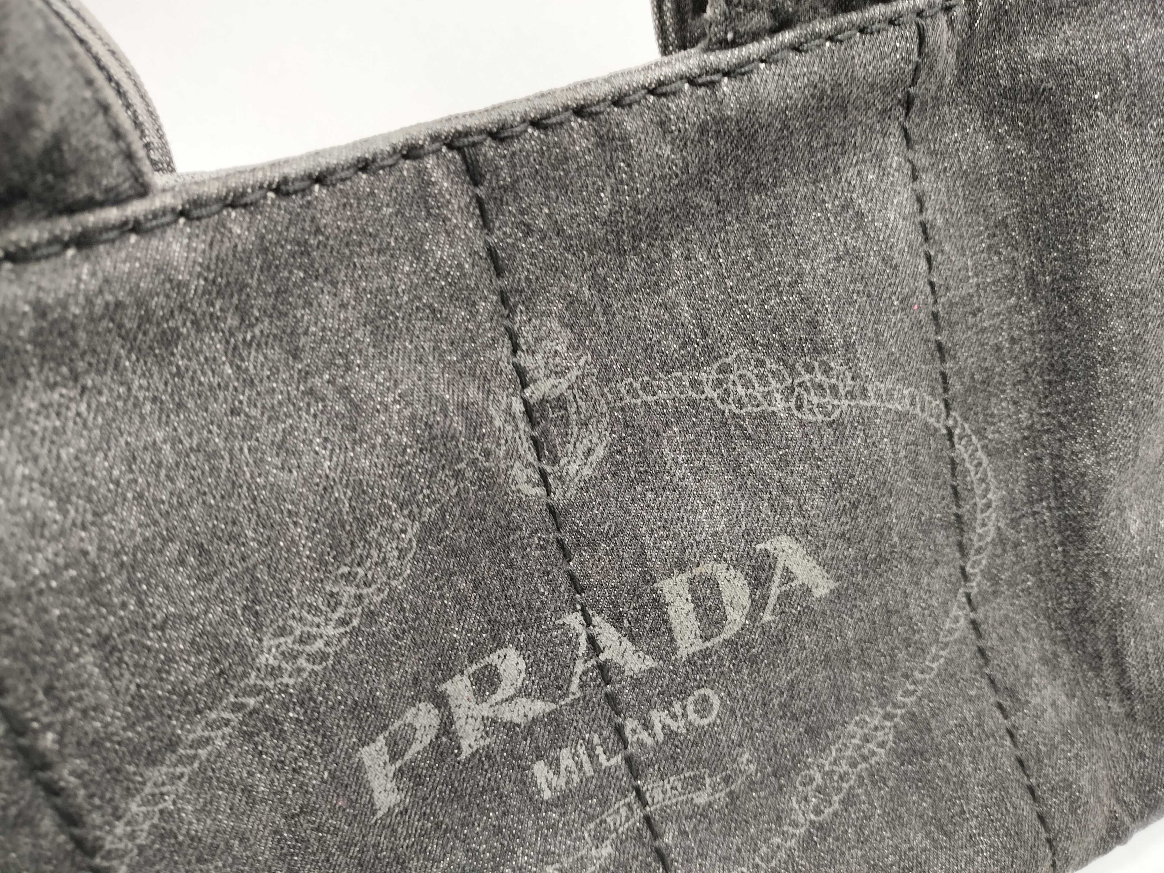 Canapa 2-Way Handbag, Denim Gray Tote Bag — view 14