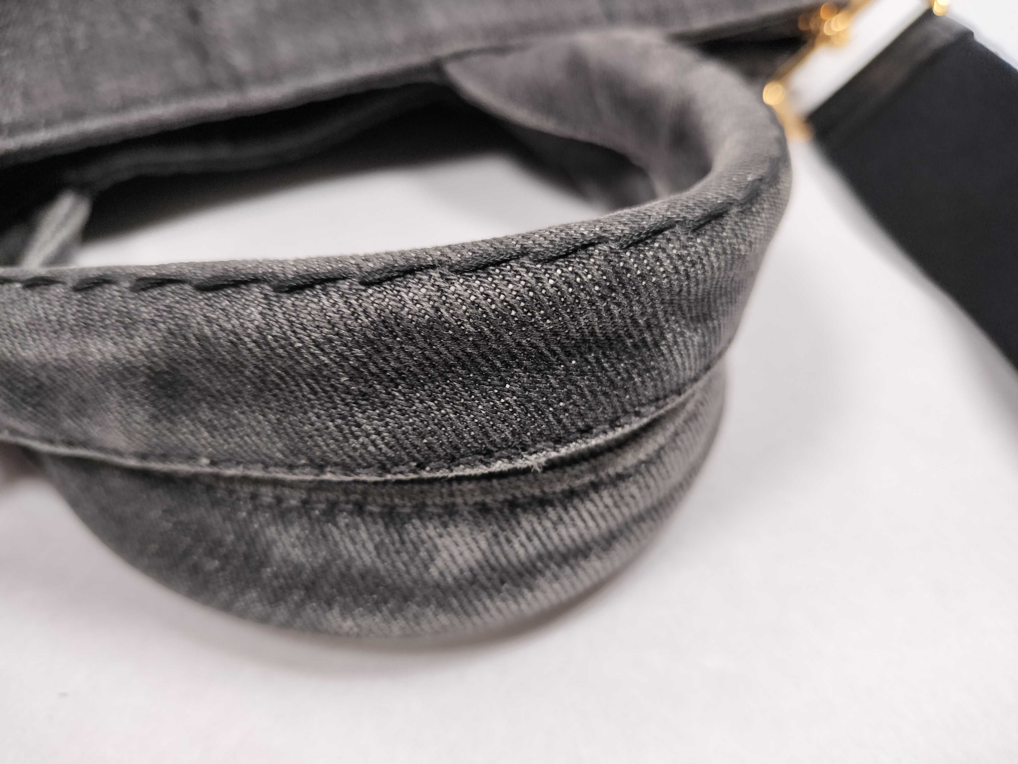 Canapa 2-Way Handbag, Denim Gray Tote Bag — view 4