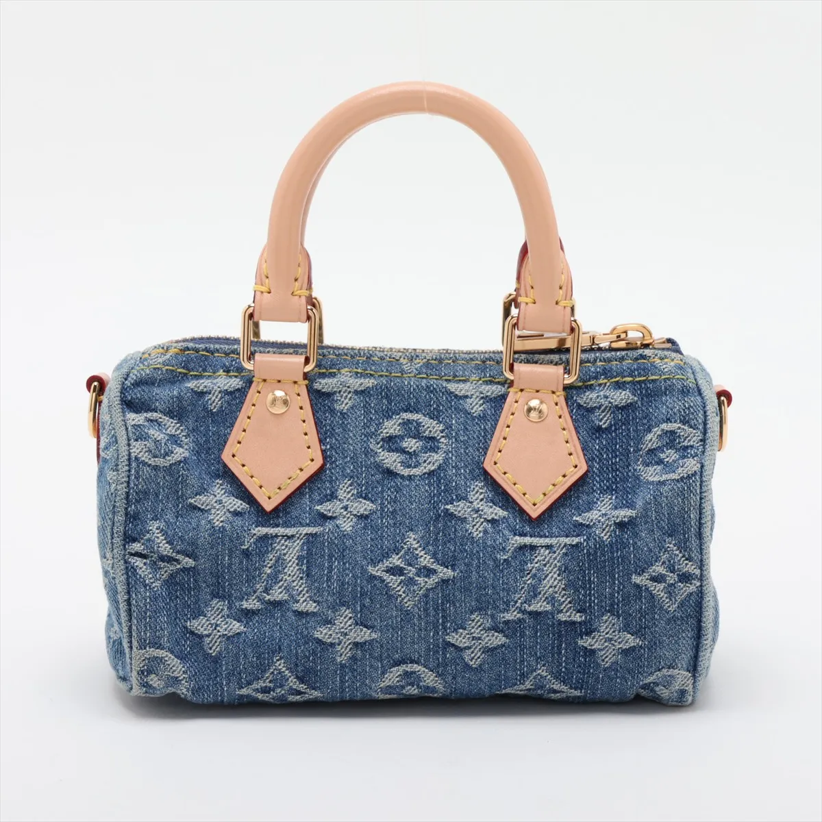 Monogram Denim Nano Speedy M82950 Blue (RFID detected) — view 2
