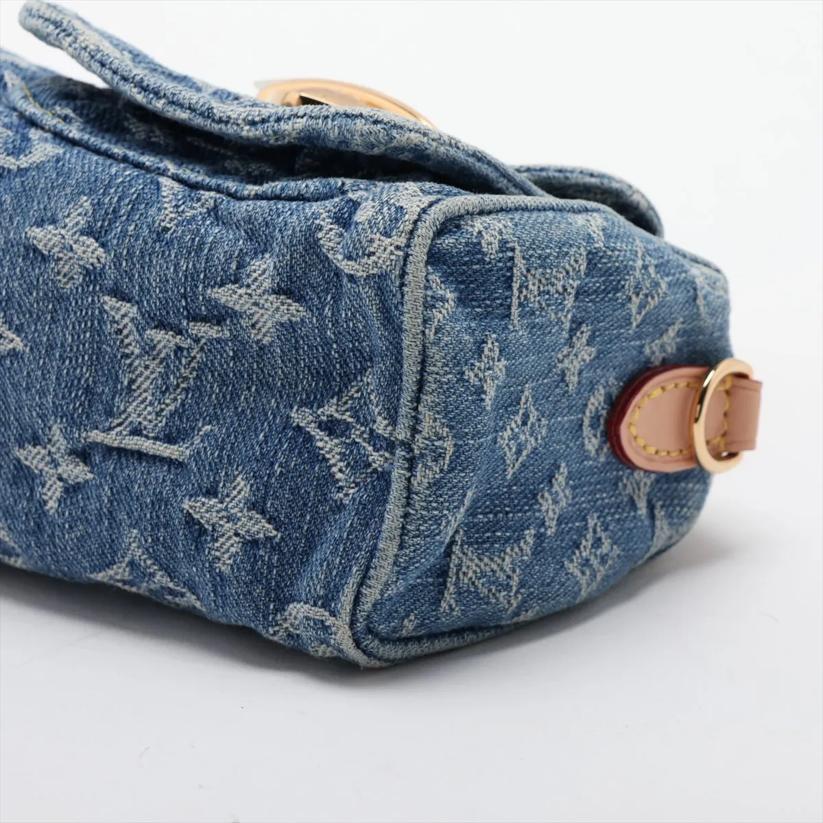 Monogram Denim Nano Speedy M82950 Blue (RFID detected) — view 3