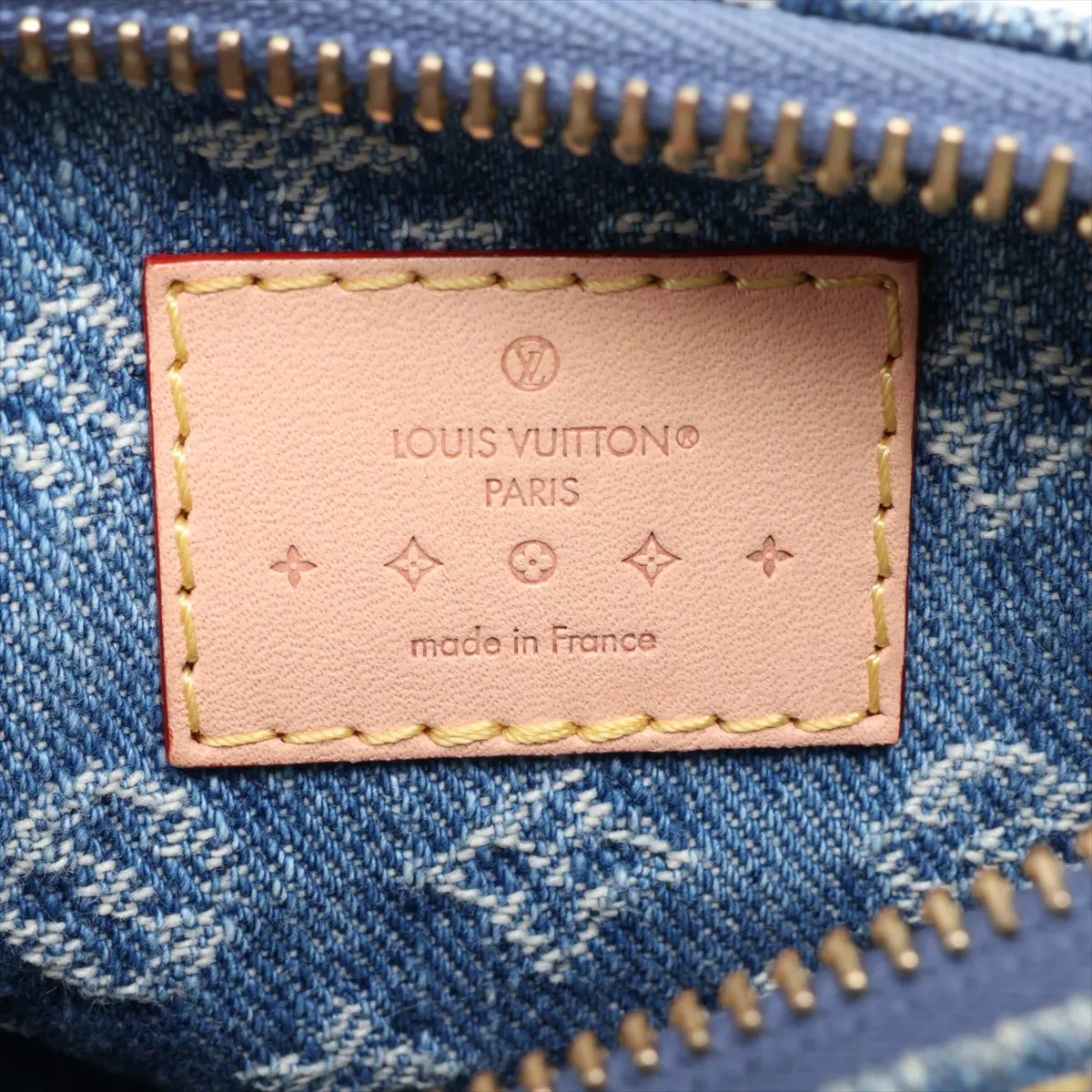 Monogram Denim Nano Speedy M82950 Blue (RFID detected) — view 10
