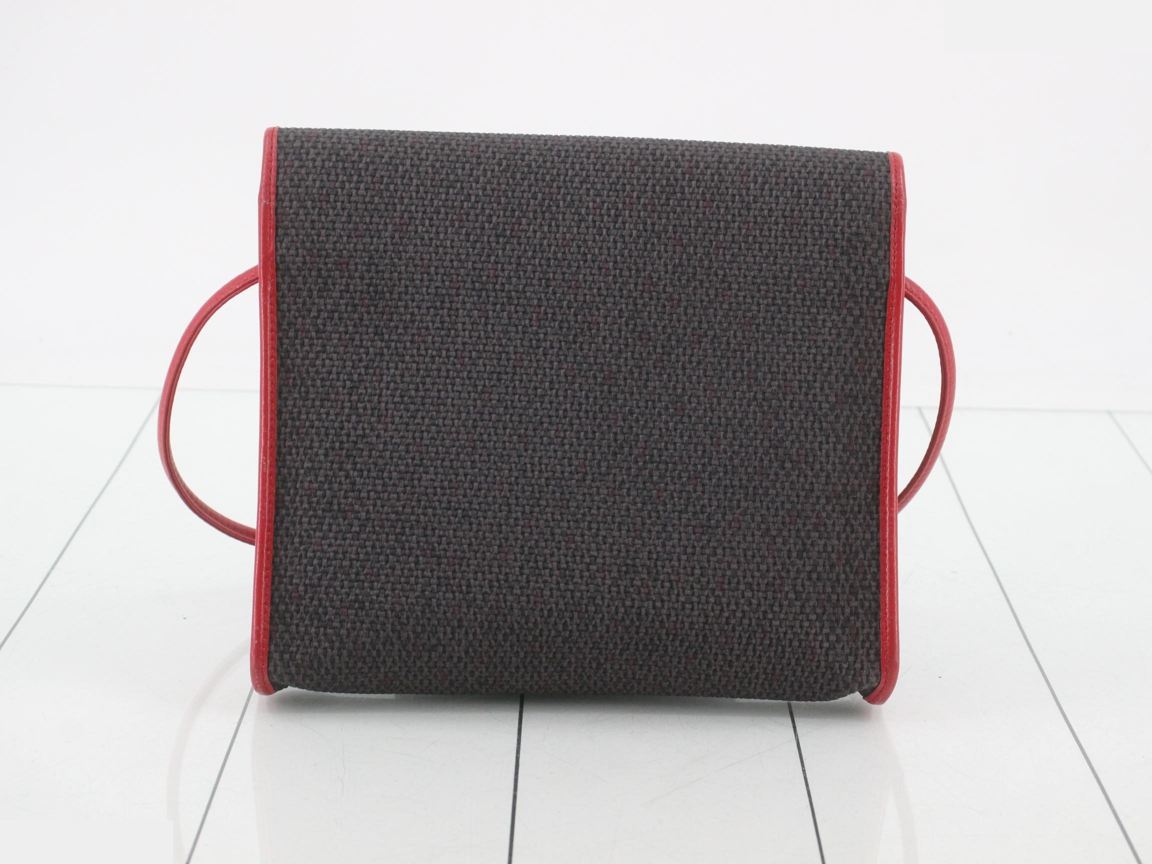 Shoulder bag with YSL triangular logo — view 2