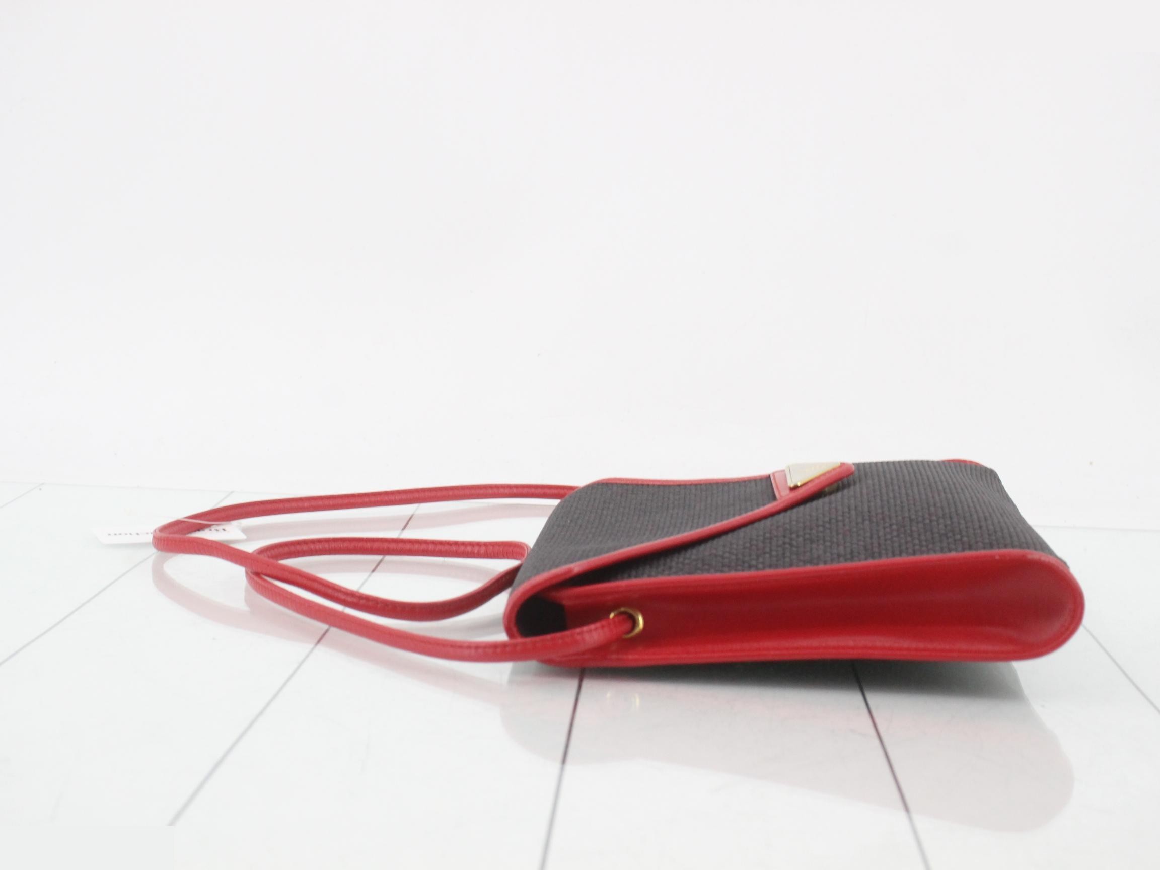 Shoulder bag with YSL triangular logo — view 4