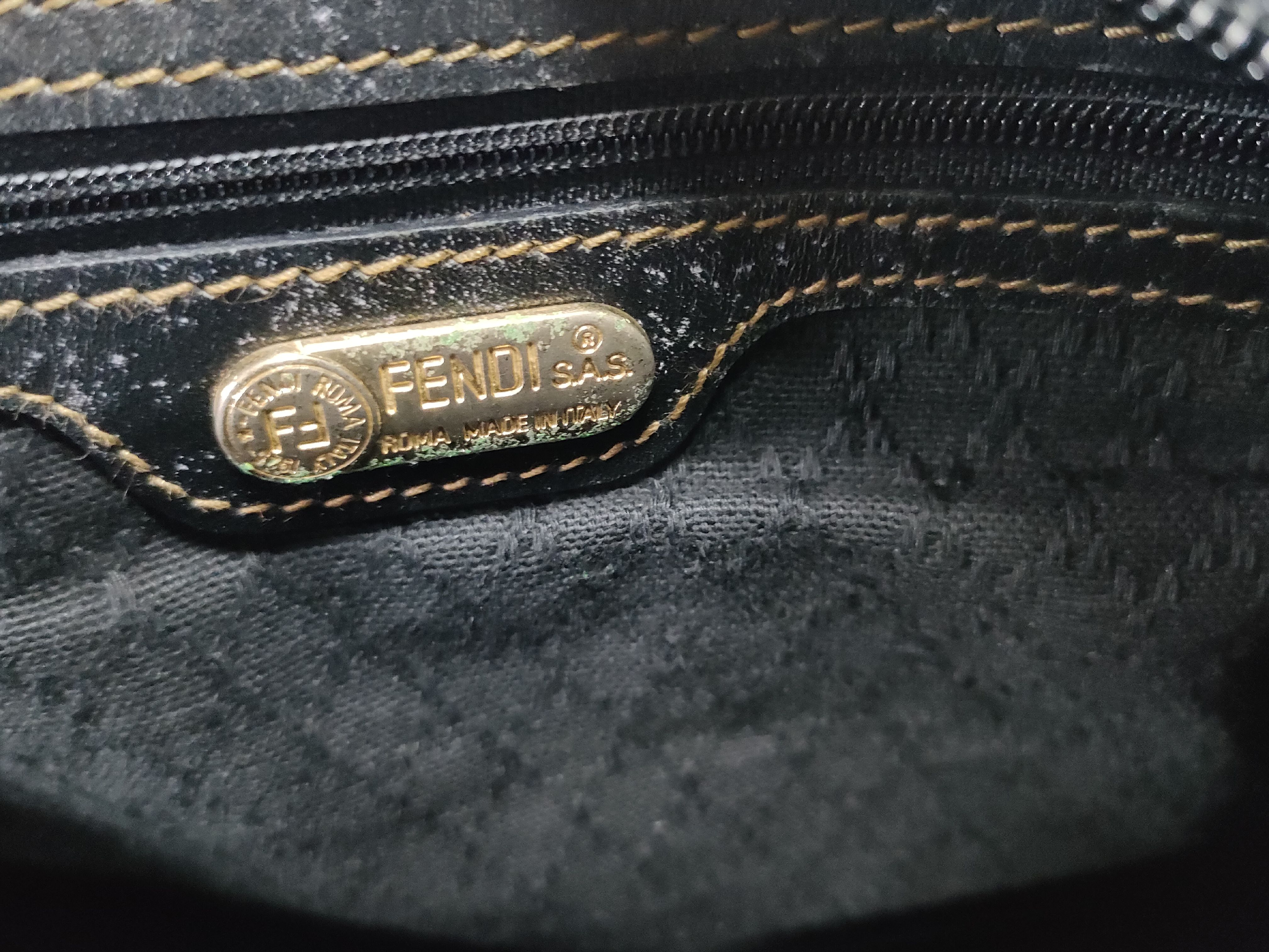 Zucca pattern PVC Boston bag — view 12