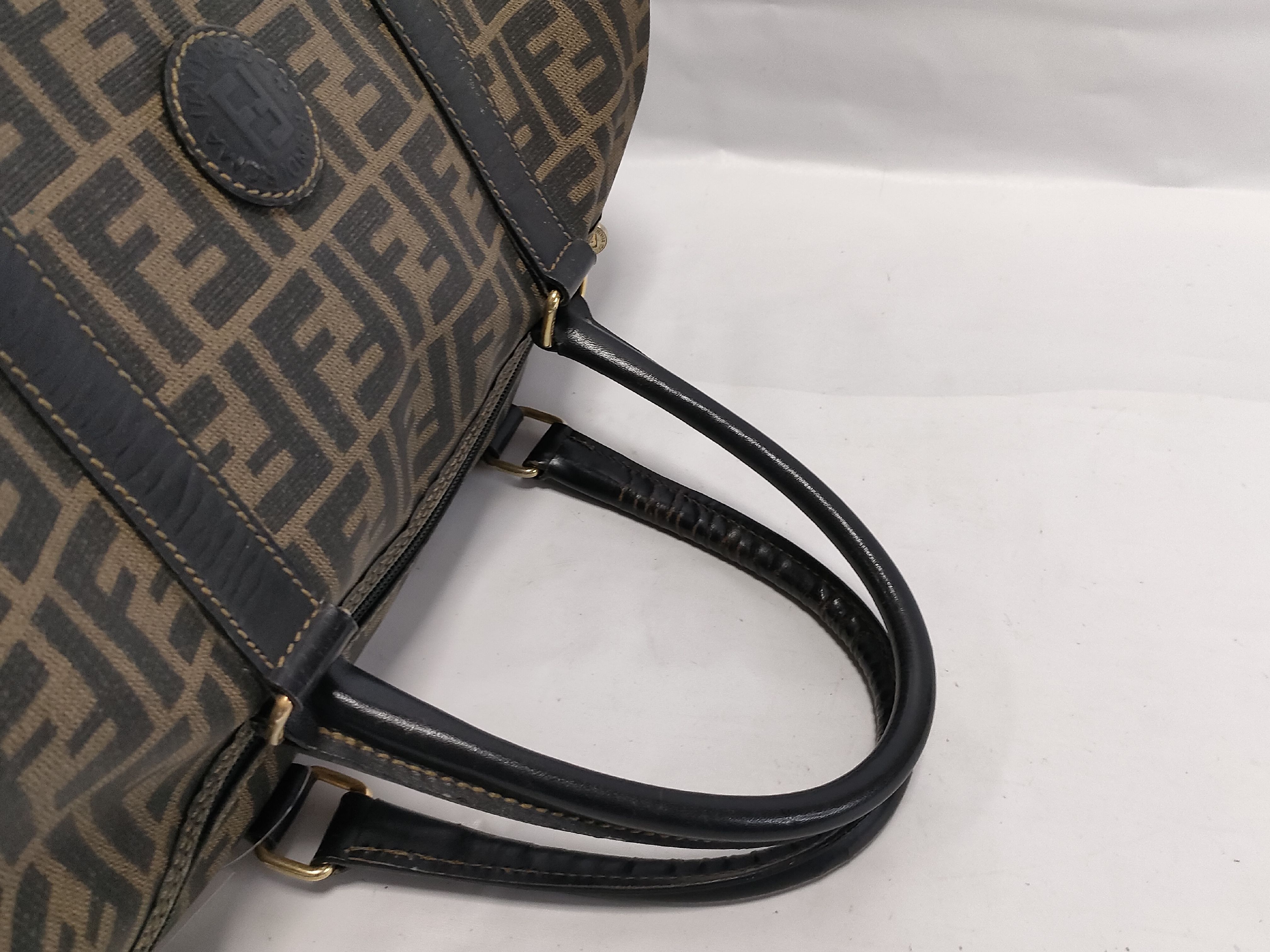 Zucca pattern PVC Boston bag — view 3