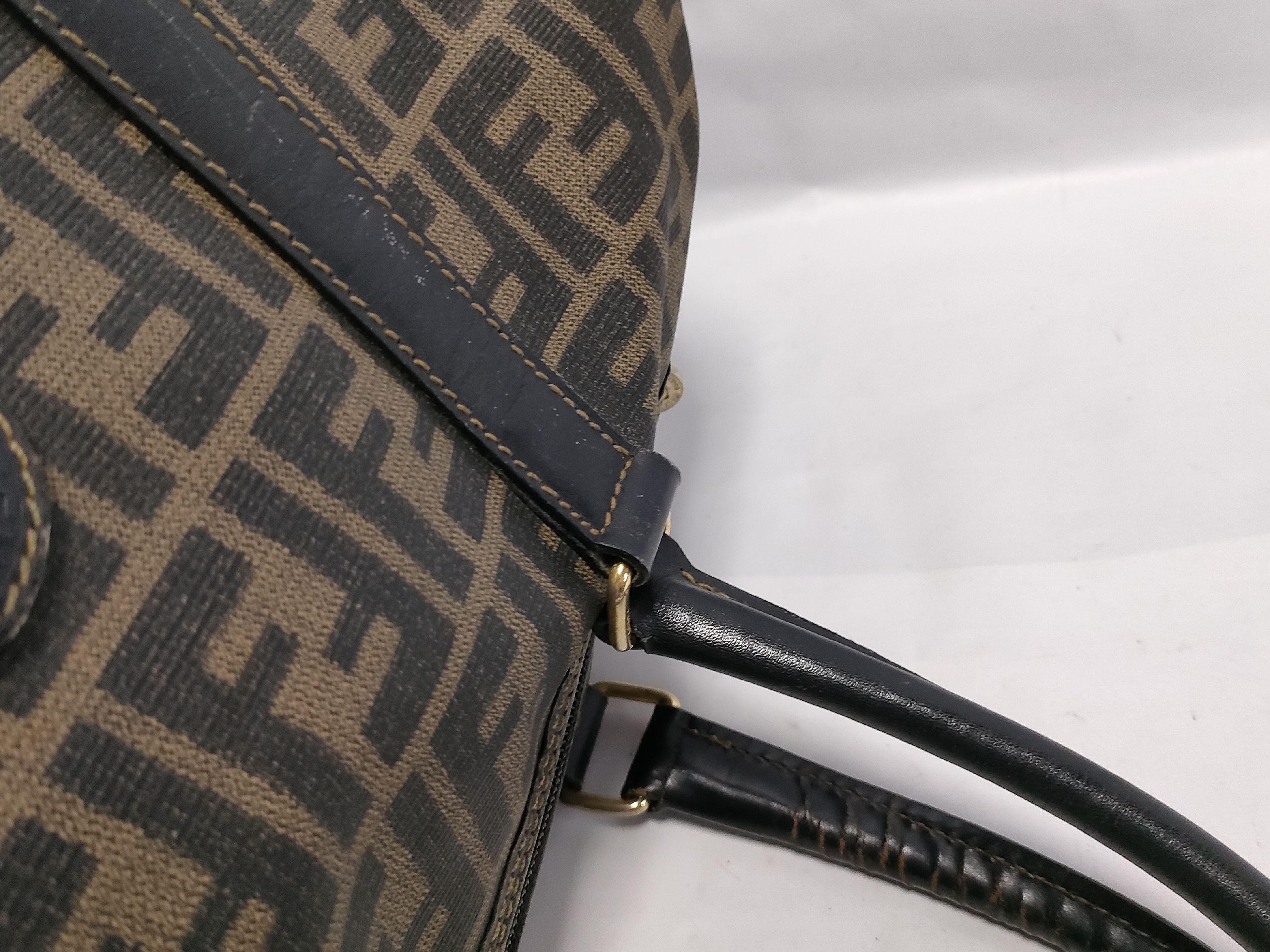 Zucca pattern PVC Boston bag — view 5