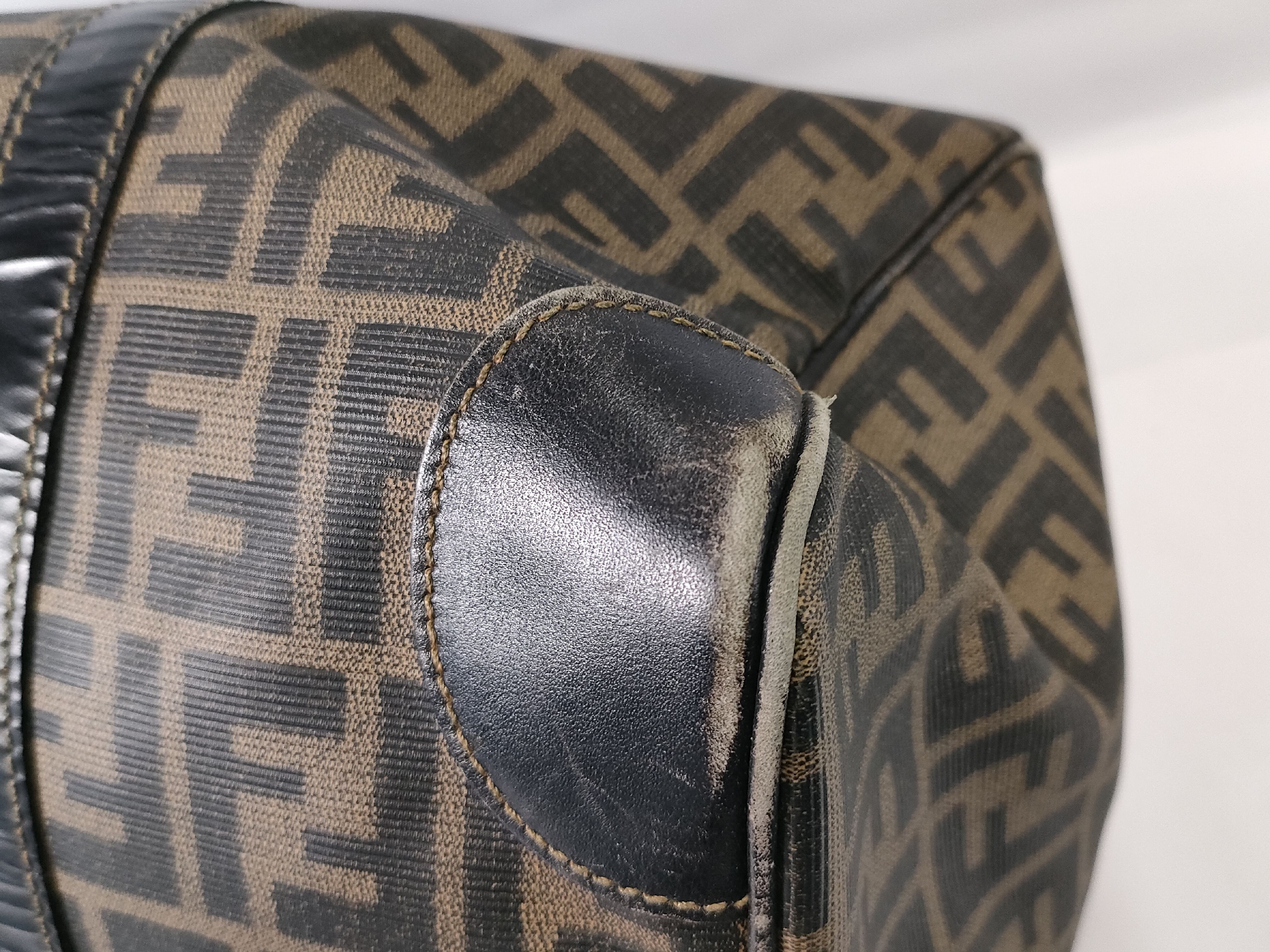 Zucca pattern PVC Boston bag — view 6