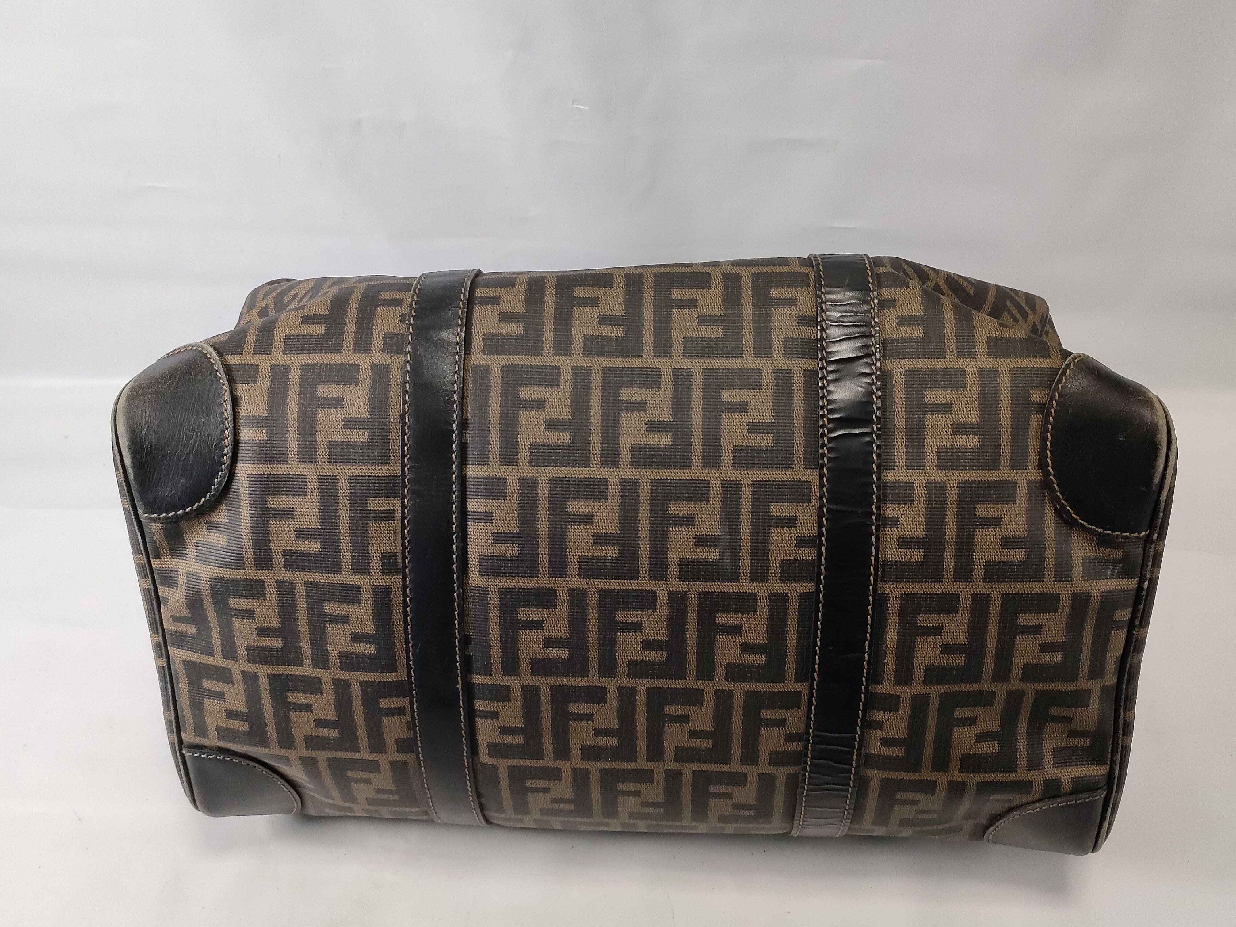 Zucca pattern PVC Boston bag — view 7