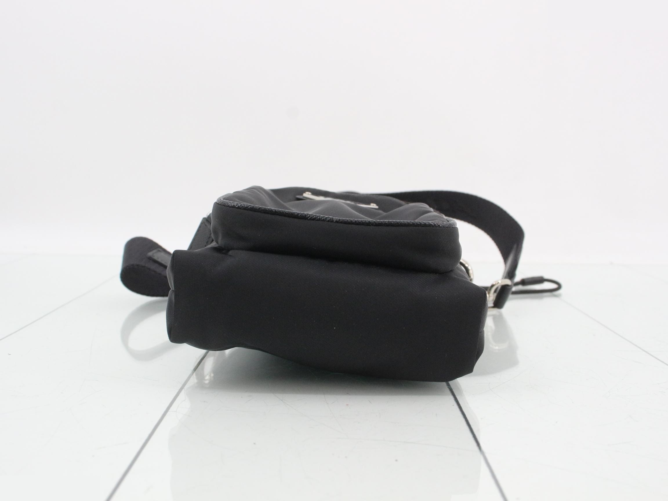Smartphone case/shoulder bag, 2ZH155, nylon. — view 3