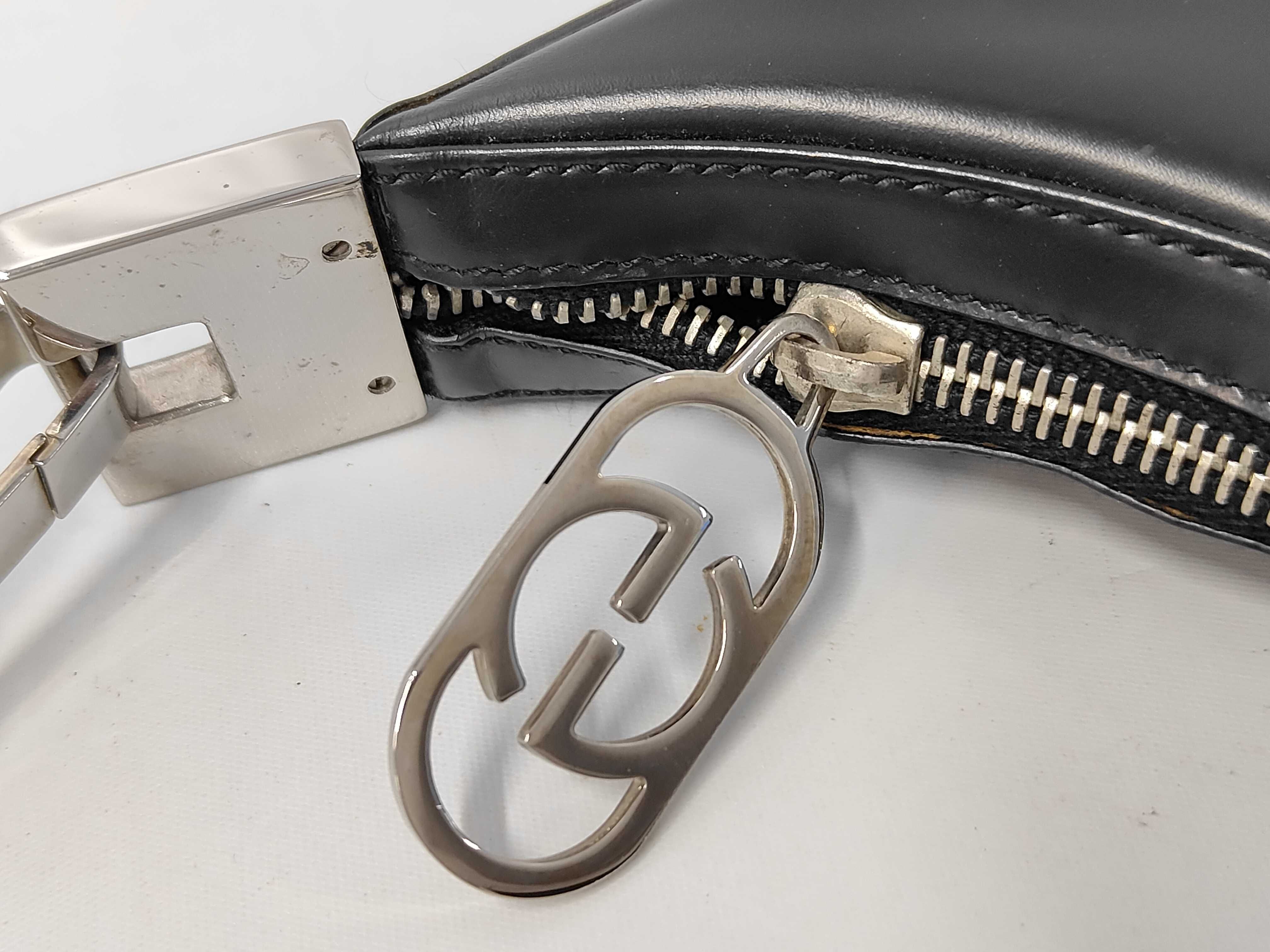 Logo Leather One Shoulder Bag — view 8