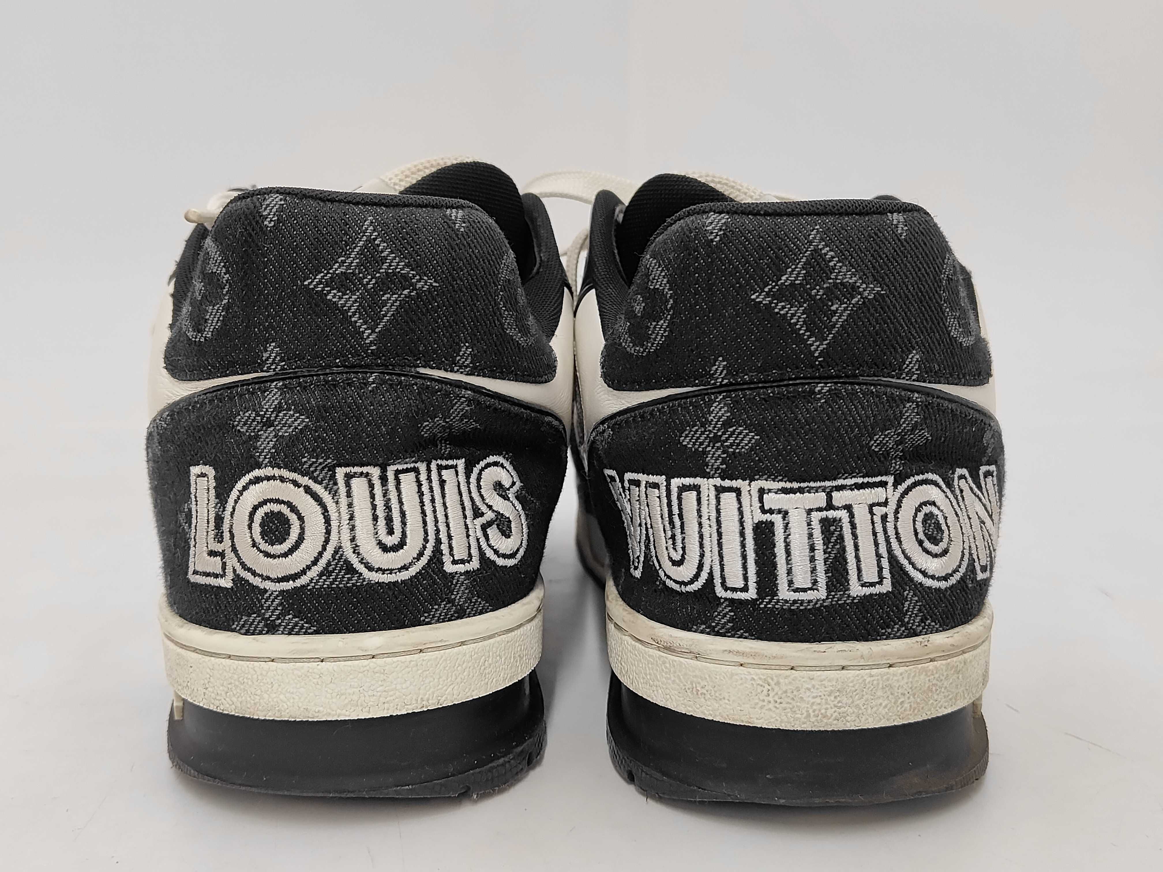 Sneakers Trainer Monogram Denim White Black BM0273 7 1 — view 3