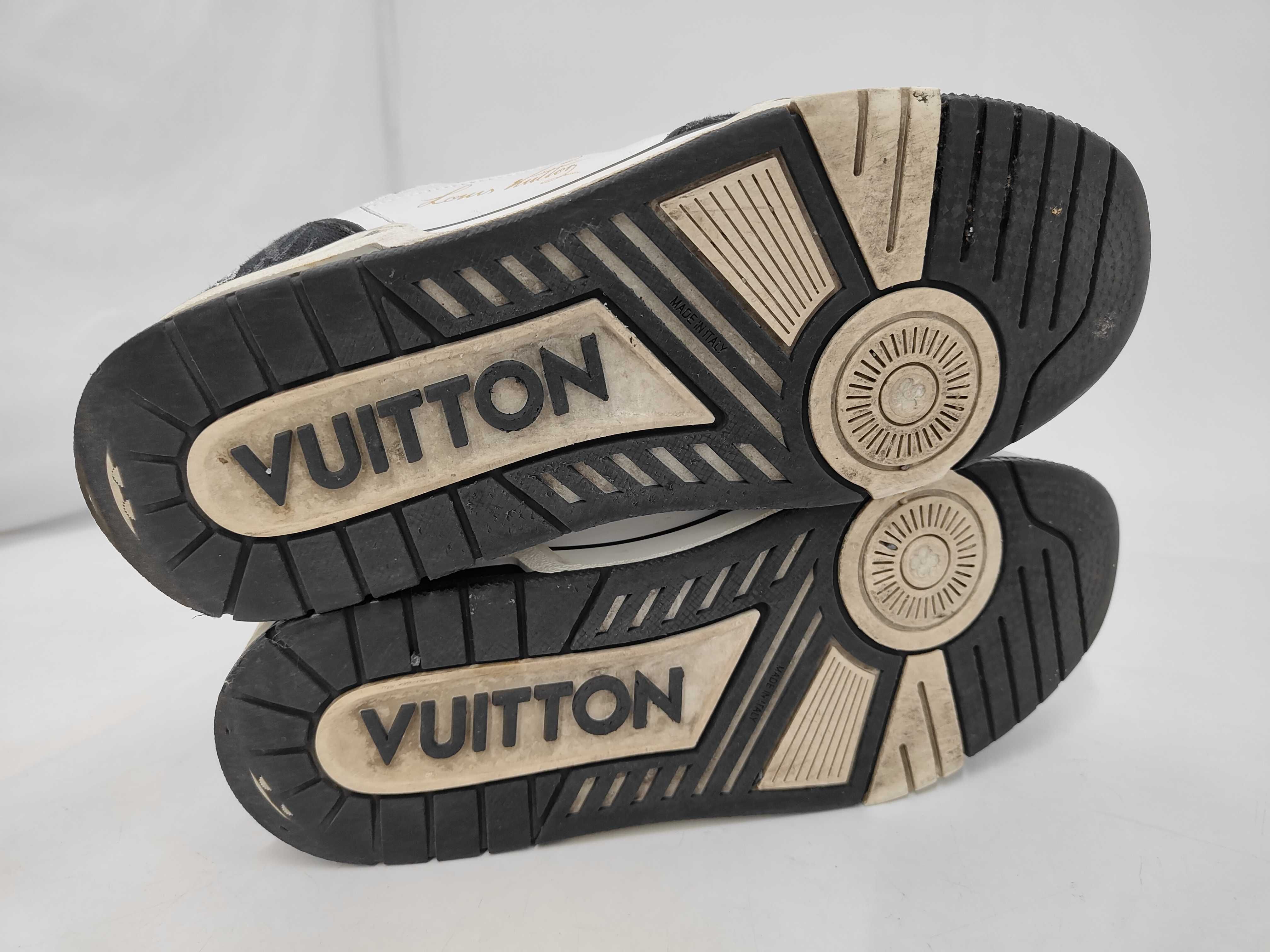 Sneakers Trainer Monogram Denim White Black BM0273 7 1 — view 9