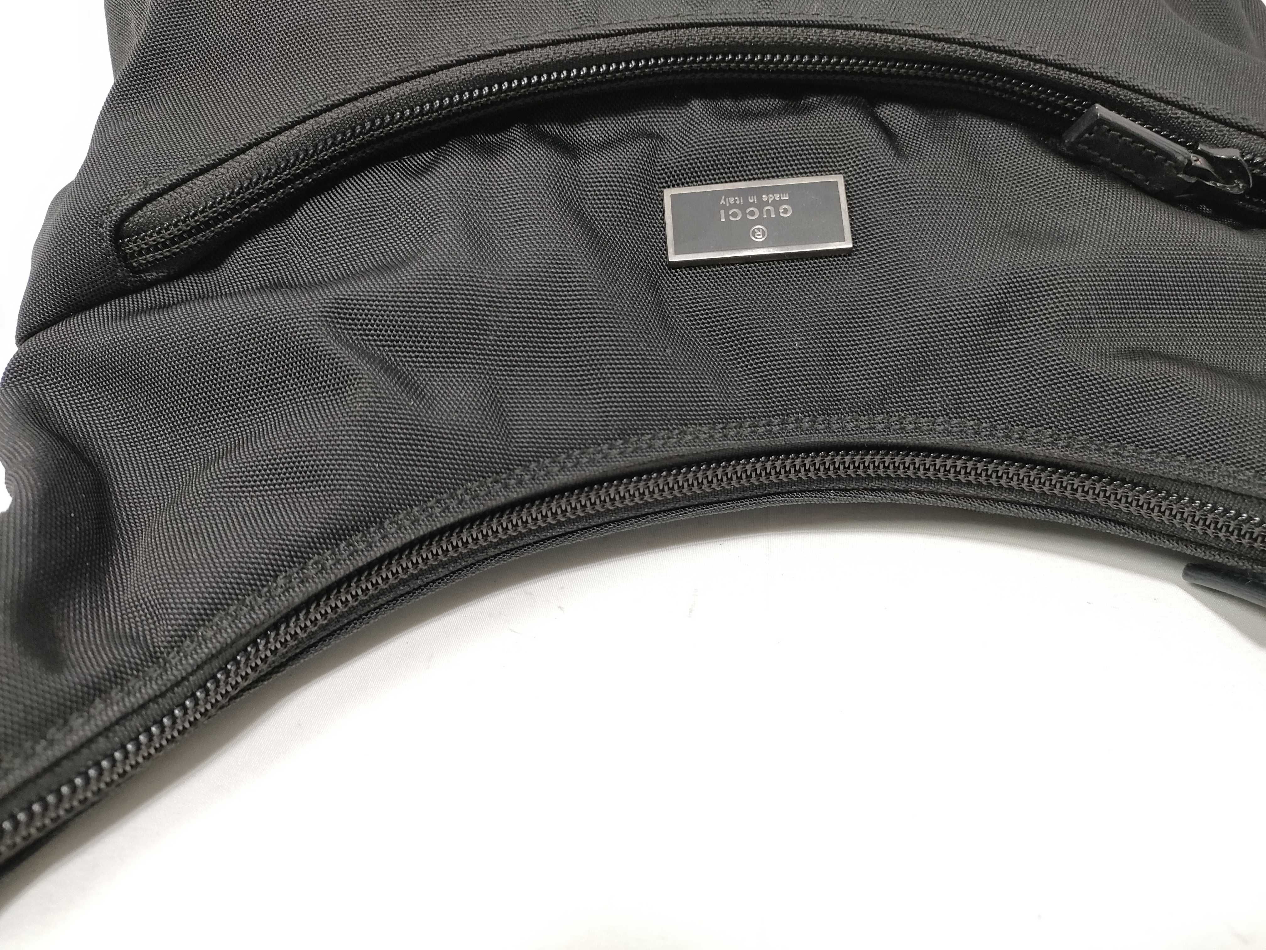 Nylon One-Shoulder Bag, Black Shoulder Bag — view 12