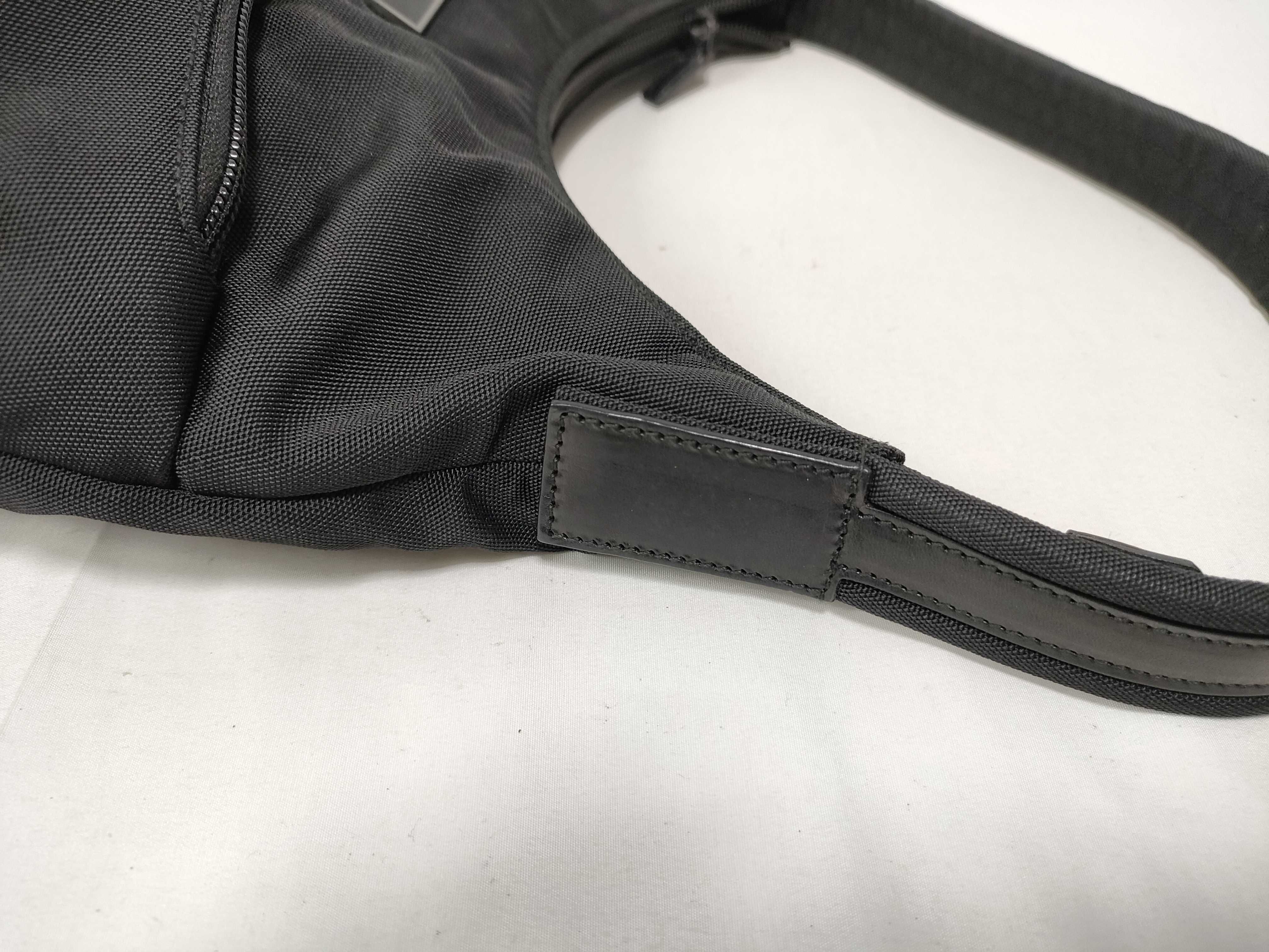 Nylon One-Shoulder Bag, Black Shoulder Bag — view 7