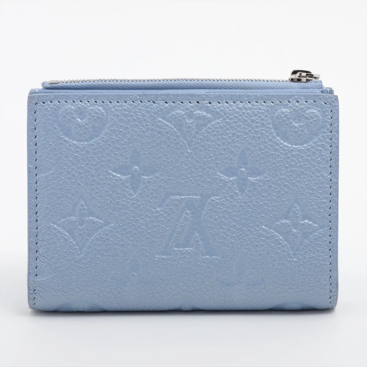 Monogram Empreinte Portefeuille Lisa - Blue Compact Wallet M26518 (RFID detected) — view 2
