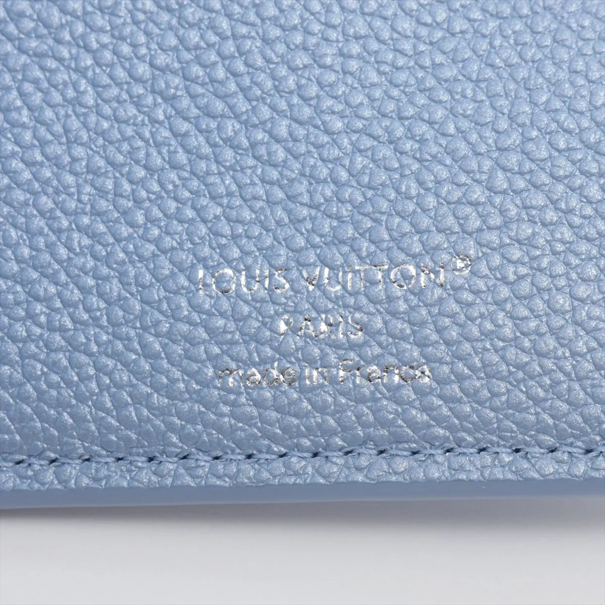 Monogram Empreinte Portefeuille Lisa - Blue Compact Wallet M26518 (RFID detected) — view 6
