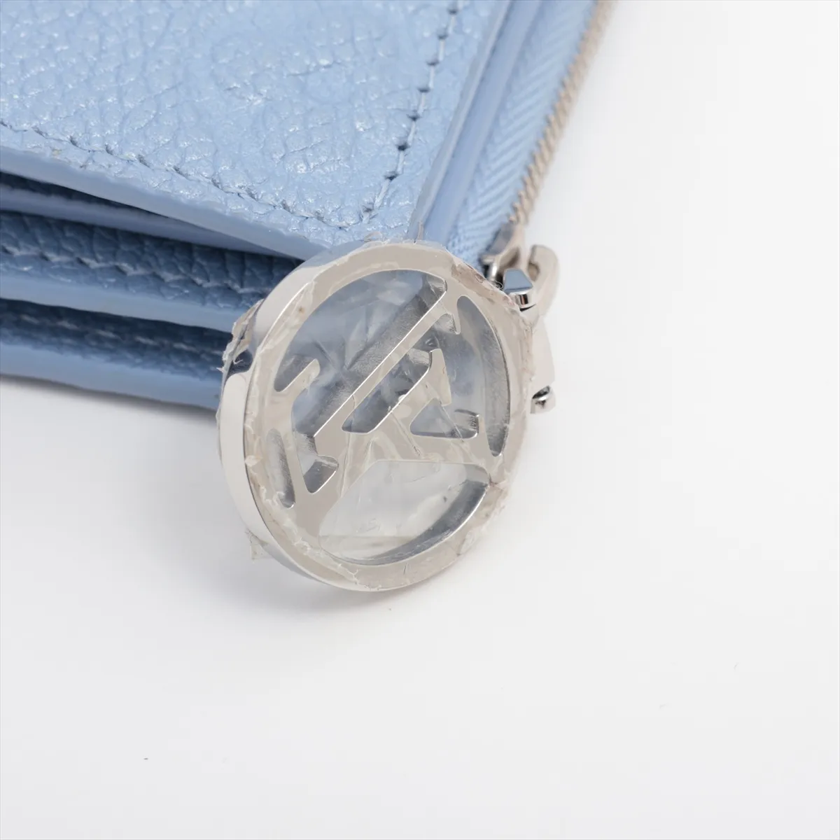 Monogram Empreinte Portefeuille Lisa - Blue Compact Wallet M26518 (RFID detected) — view 8
