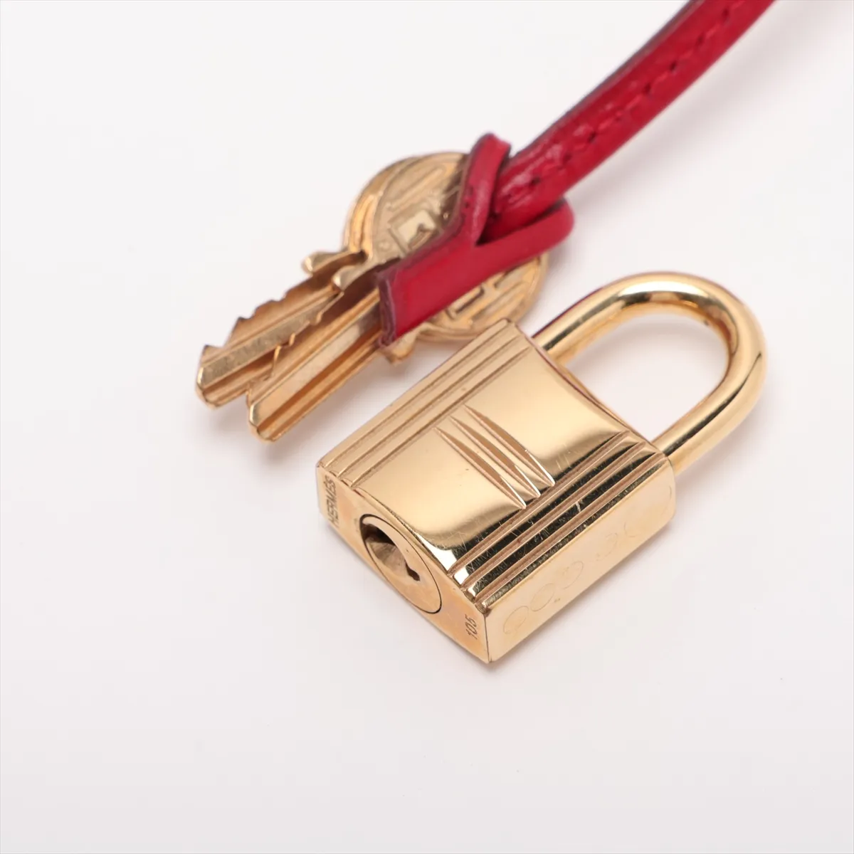 [Individually packaged] Hermes Kelly 32 Sellier Box Calf Rouge Vif Gold Hardware Z: 1996 — view 13