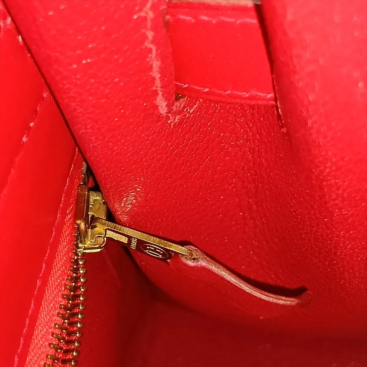 [Individually packaged] Hermes Kelly 32 Sellier Box Calf Rouge Vif Gold Hardware Z: 1996 — view 15