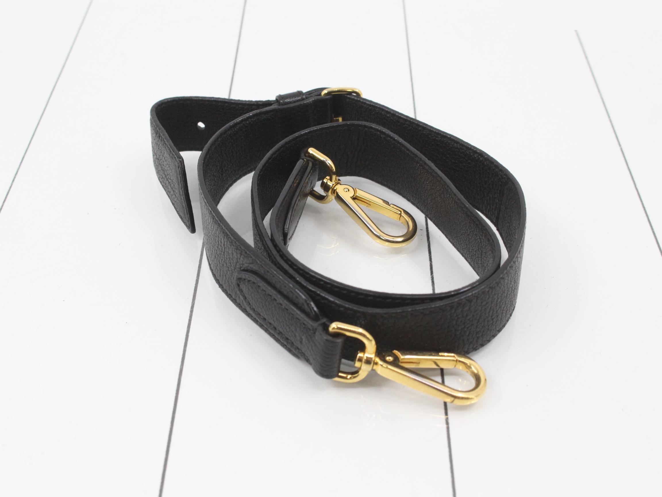 Leather 2-way bag with shoulder strap — view 7