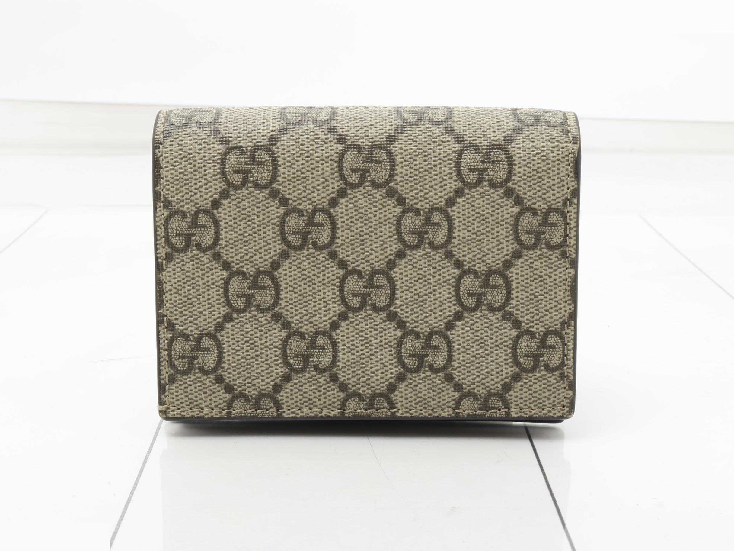 GG Supreme Leather GG Marmont Bi-fold Wallet — view 2