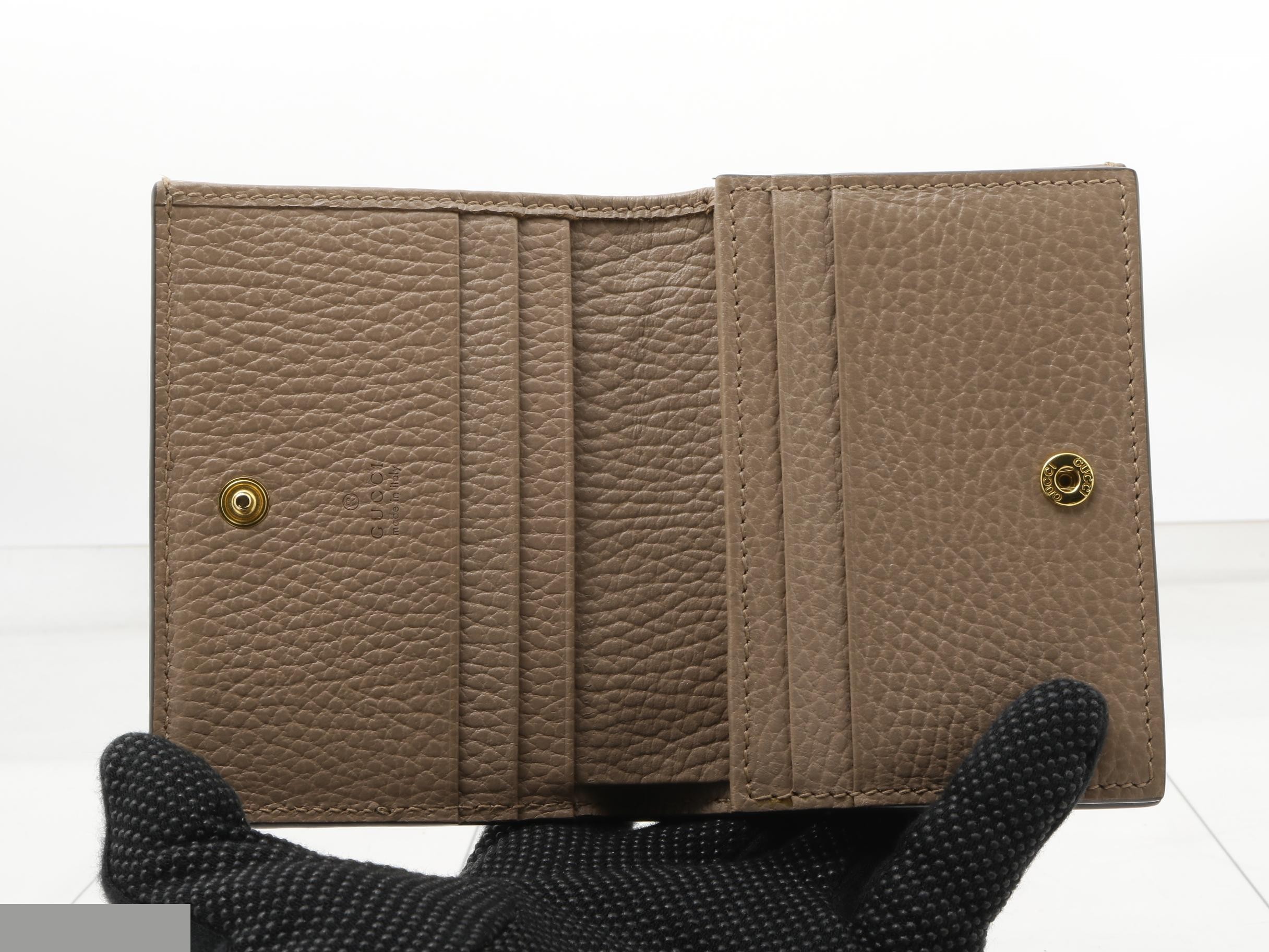 GG Supreme Leather GG Marmont Bi-fold Wallet — view 4
