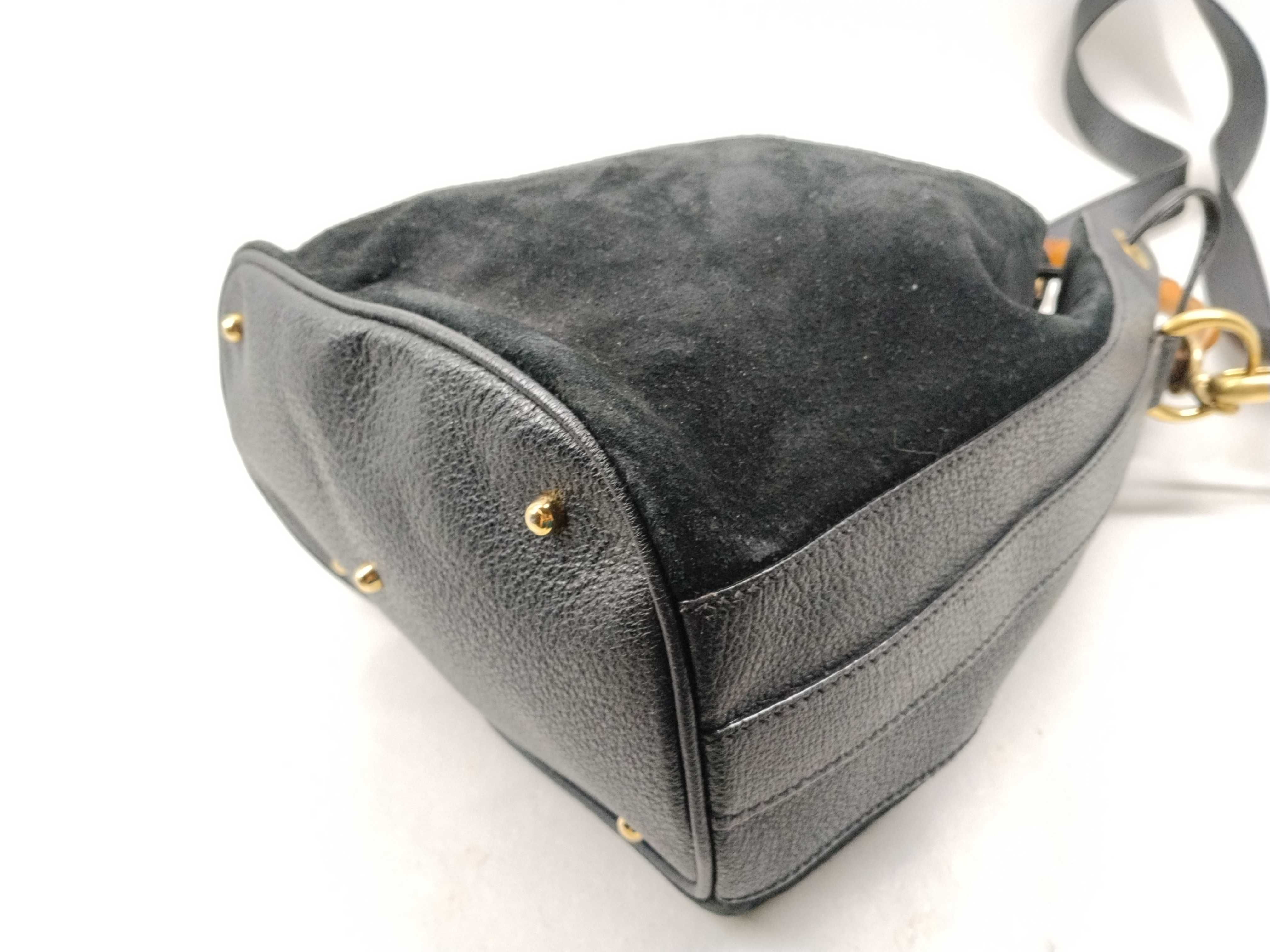 Bamboo 2-Way Drawstring Bag 001・2854・1357 Handbag — view 6