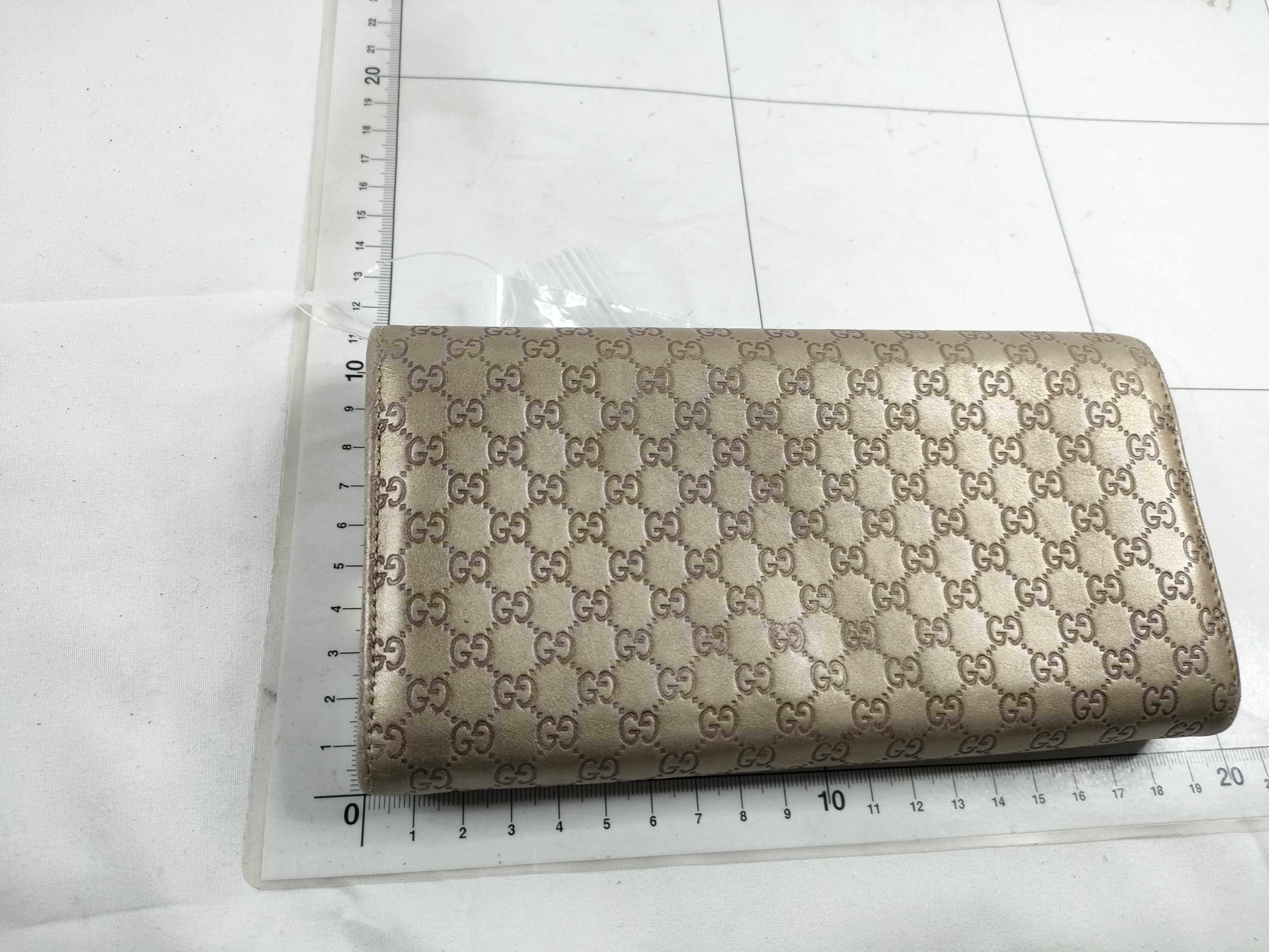 Bi-fold Long Wallet Gold Wallet — view 2