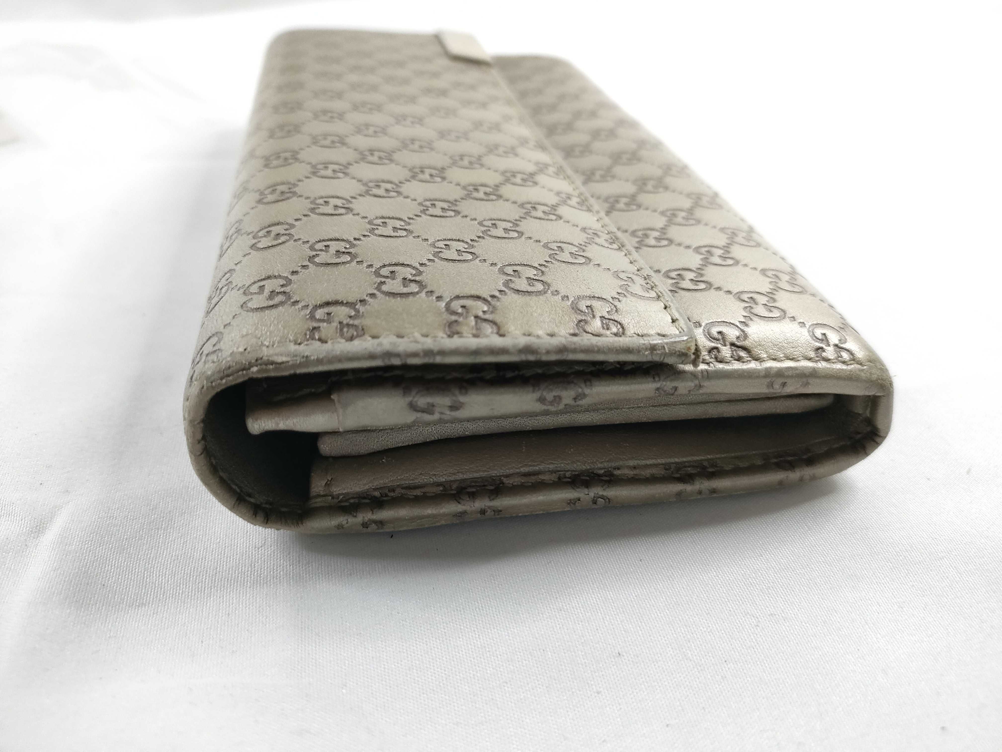 Bi-fold Long Wallet Gold Wallet — view 5