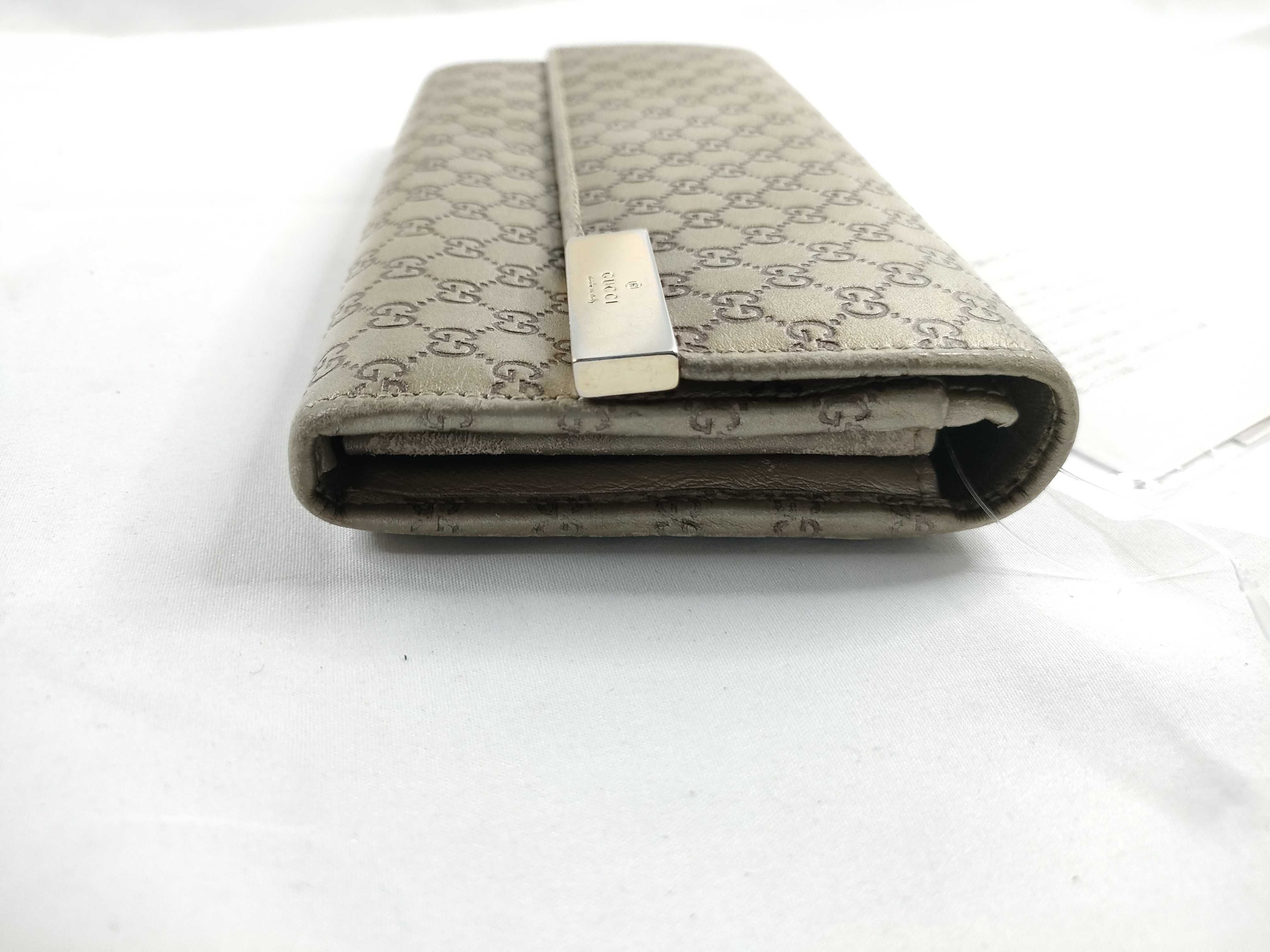 Bi-fold Long Wallet Gold Wallet — view 7