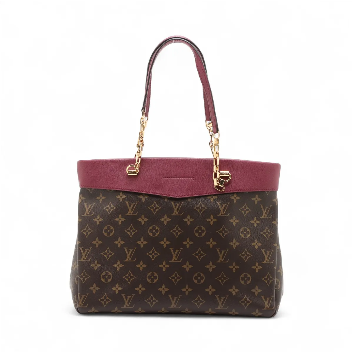 Monogram Idille Pallas Shopper M51196 SP2175 Brown x Bordeaux — view 2