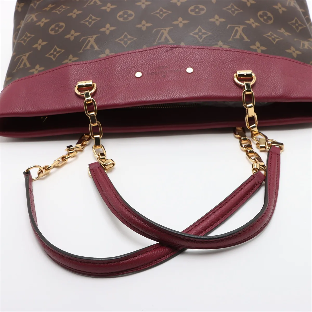 Monogram Idille Pallas Shopper M51196 SP2175 Brown x Bordeaux — view 5