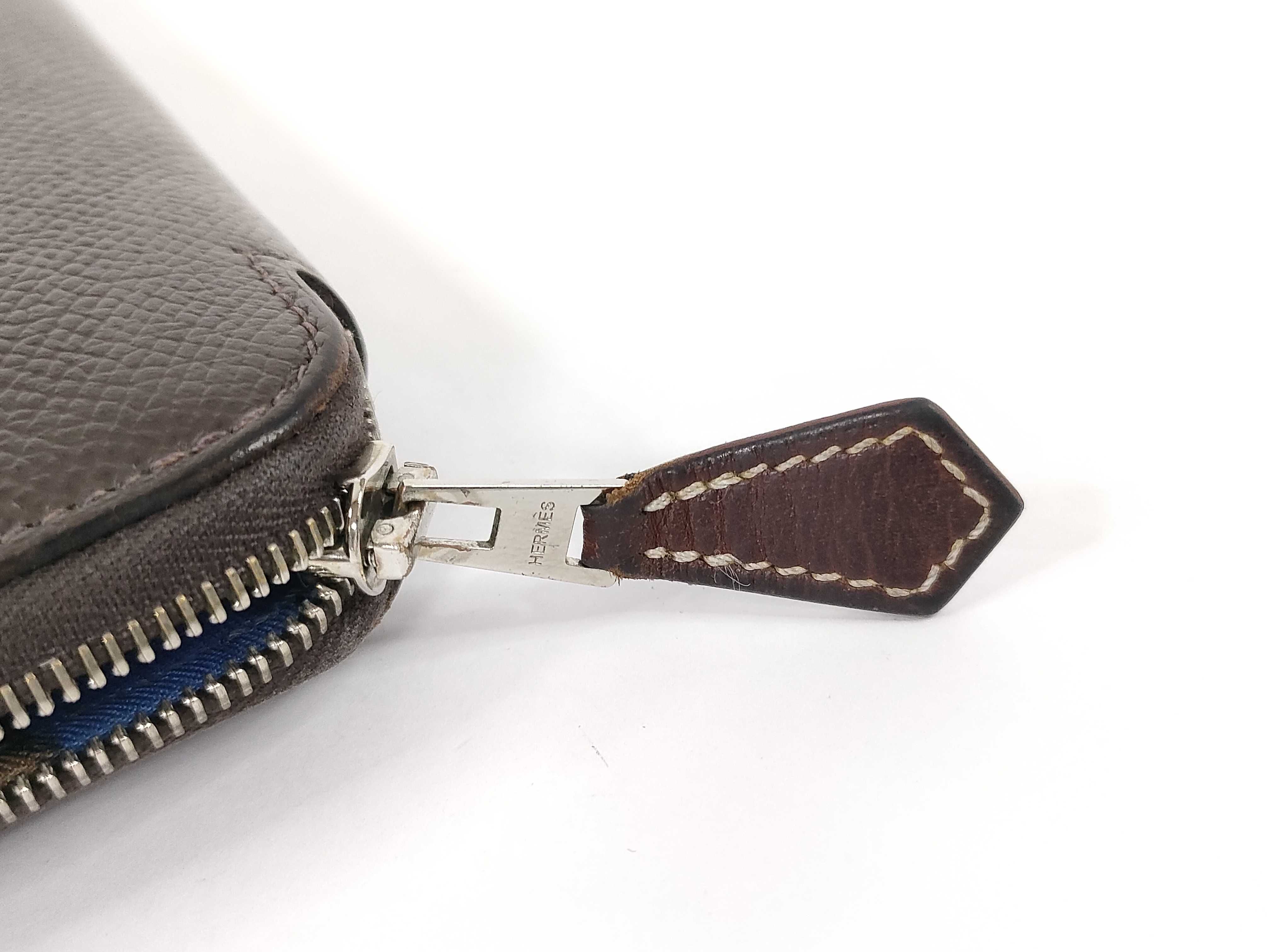 Azap Long Silk In Dark Brown Wallet (Z stamp) — view 15