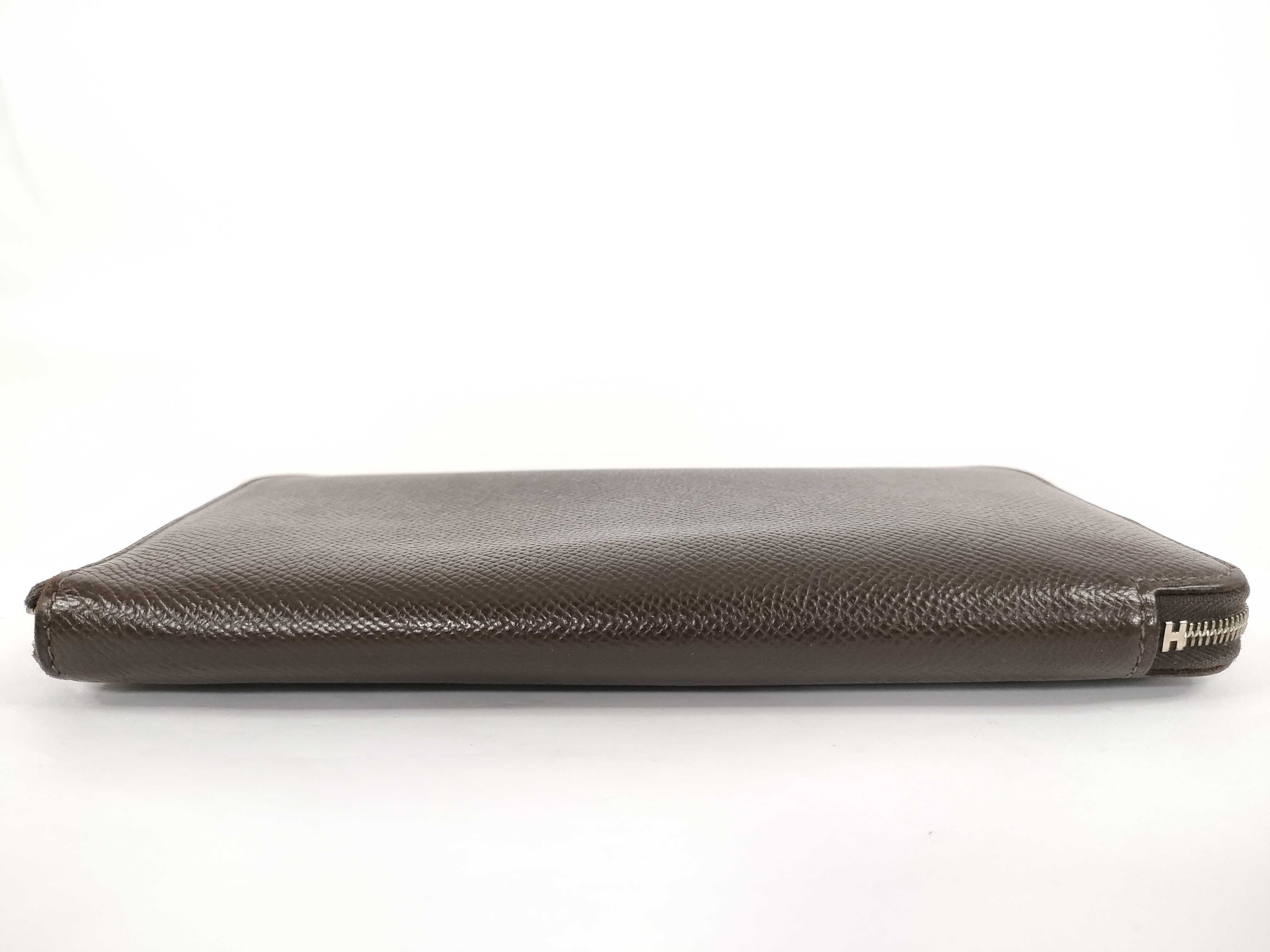 Azap Long Silk In Dark Brown Wallet (Z stamp) — view 6