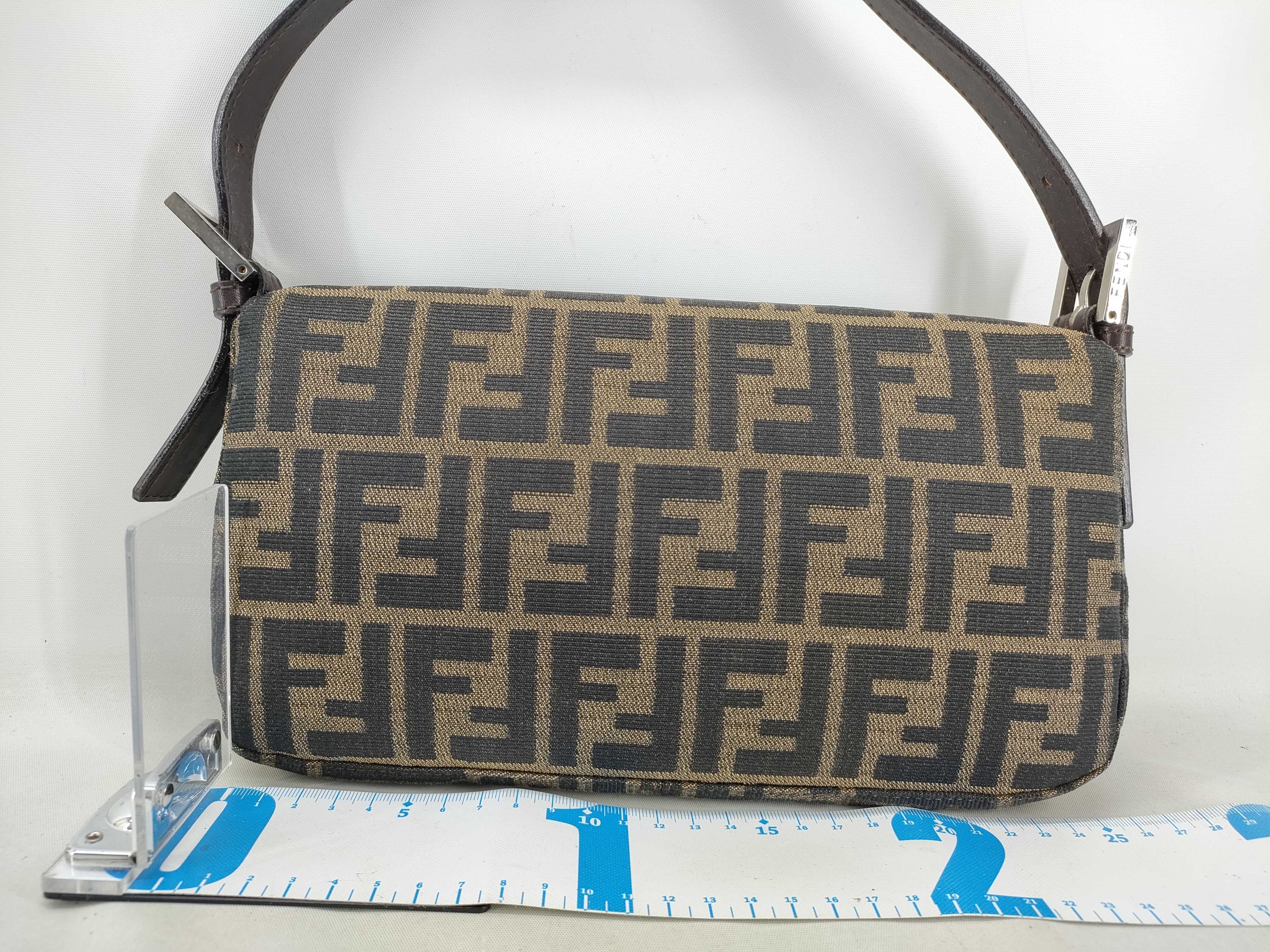 Zucca pattern Fendi Mamma one-shoulder bag, no tears or cracks expected. — view 2