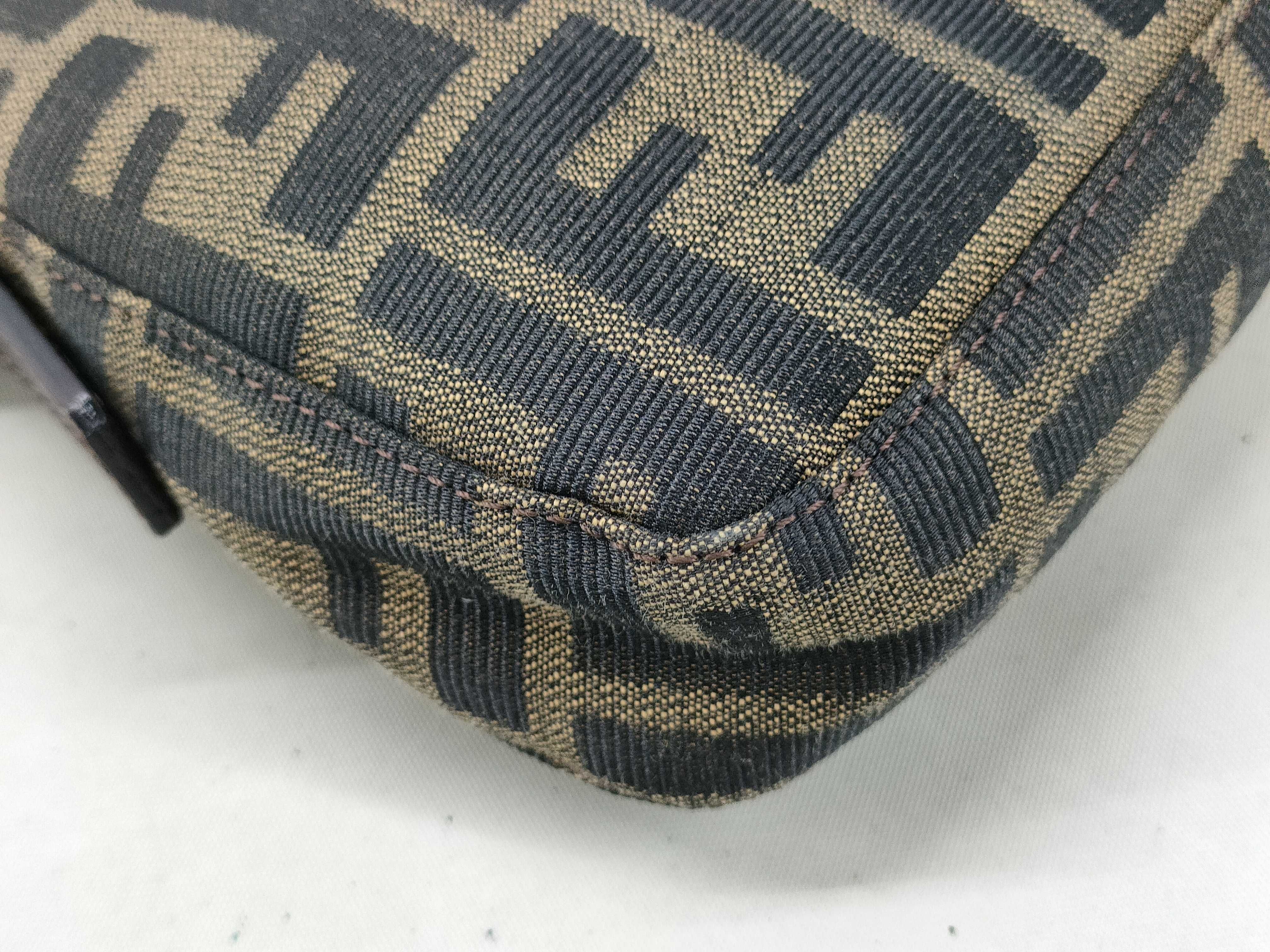 Zucca pattern Fendi Mamma one-shoulder bag, no tears or cracks expected. — view 4