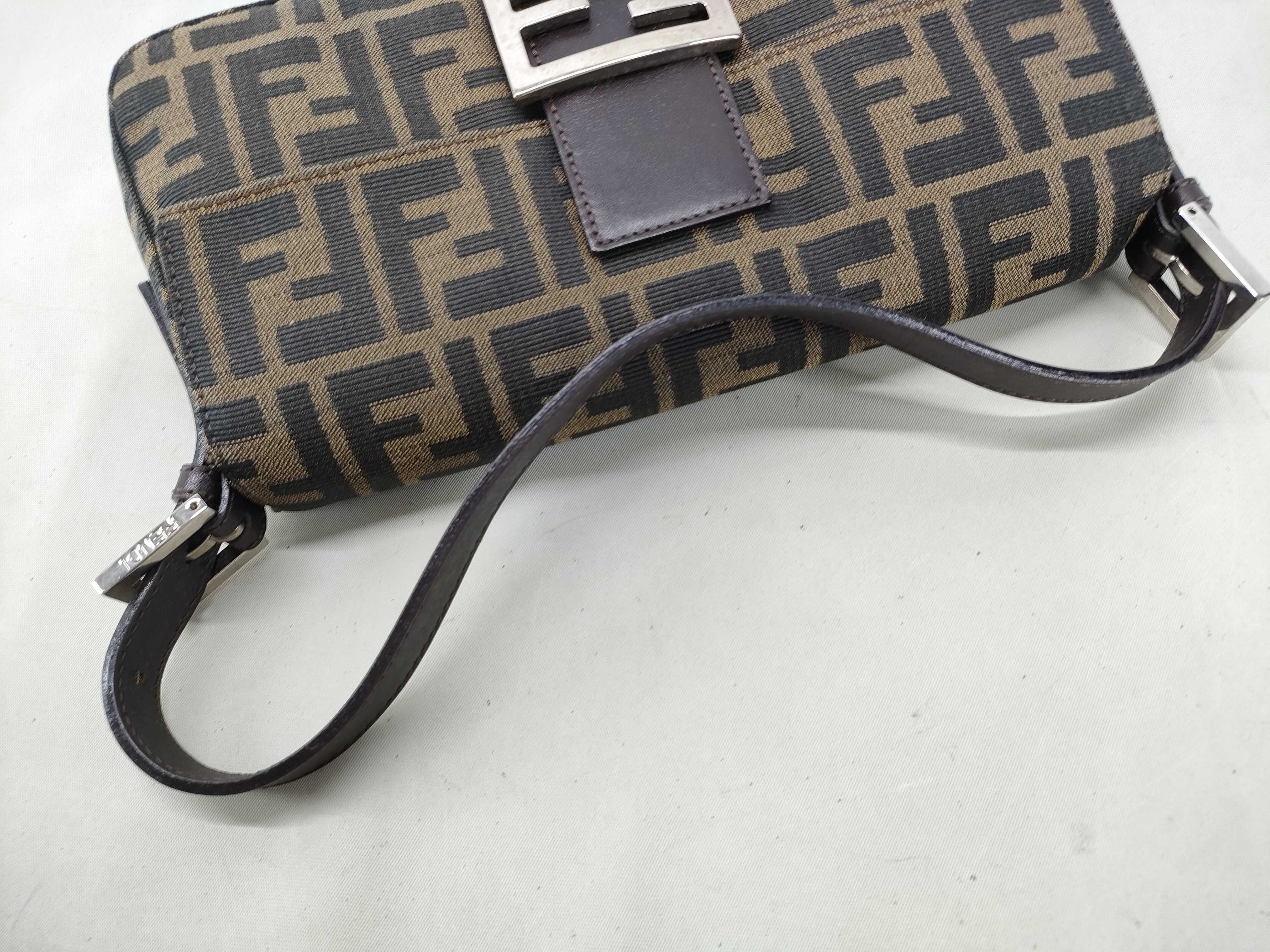 Zucca pattern Fendi Mamma one-shoulder bag, no tears or cracks expected. — view 5