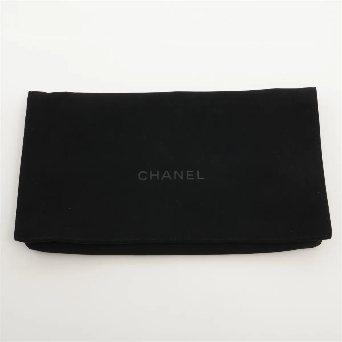 Matelassé Caviar Skin Long Wallet, Black, Silver Hardware, 31533705 — view 11