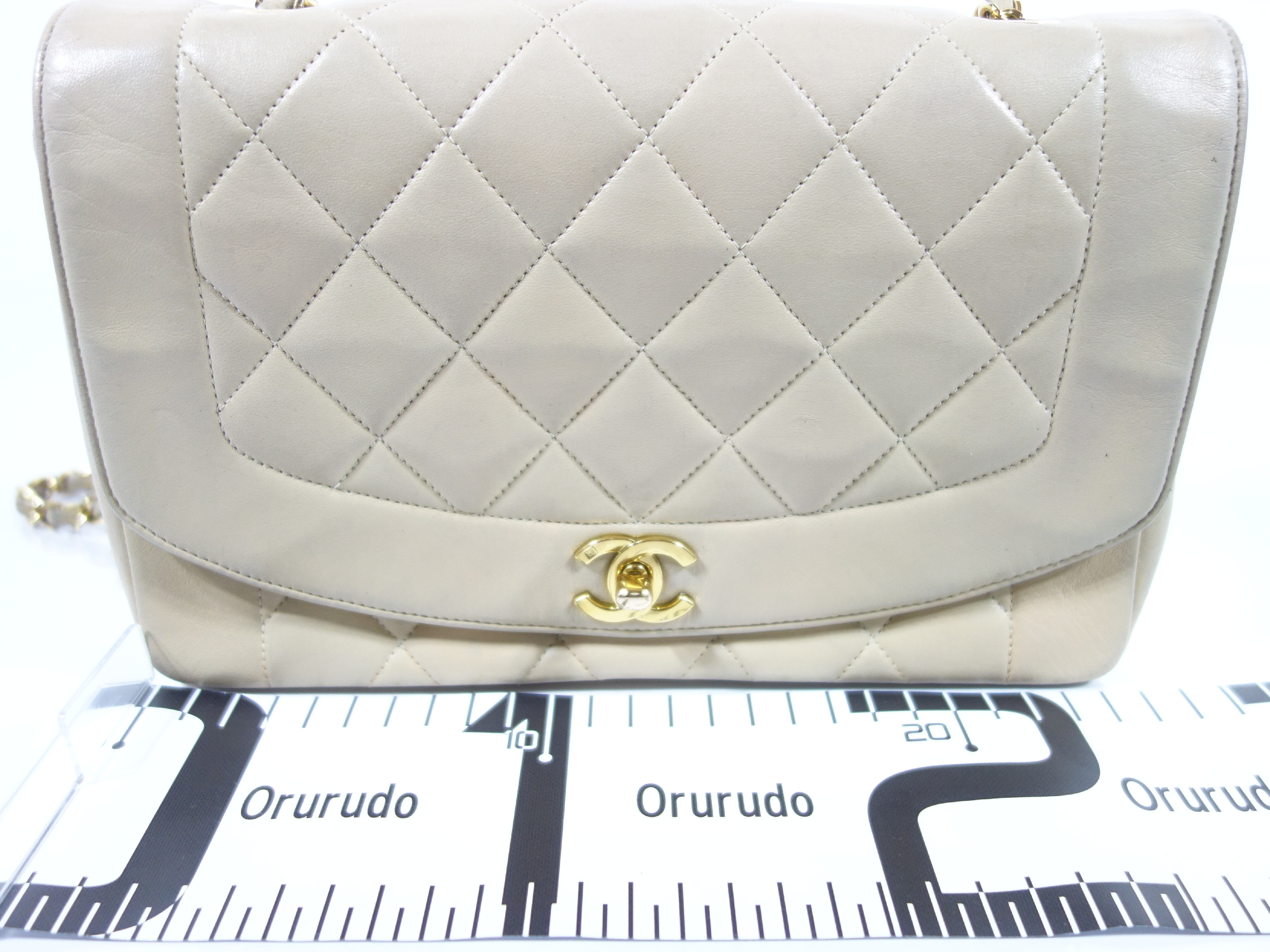 Lambskin Diana Shoulder Bag — view 2