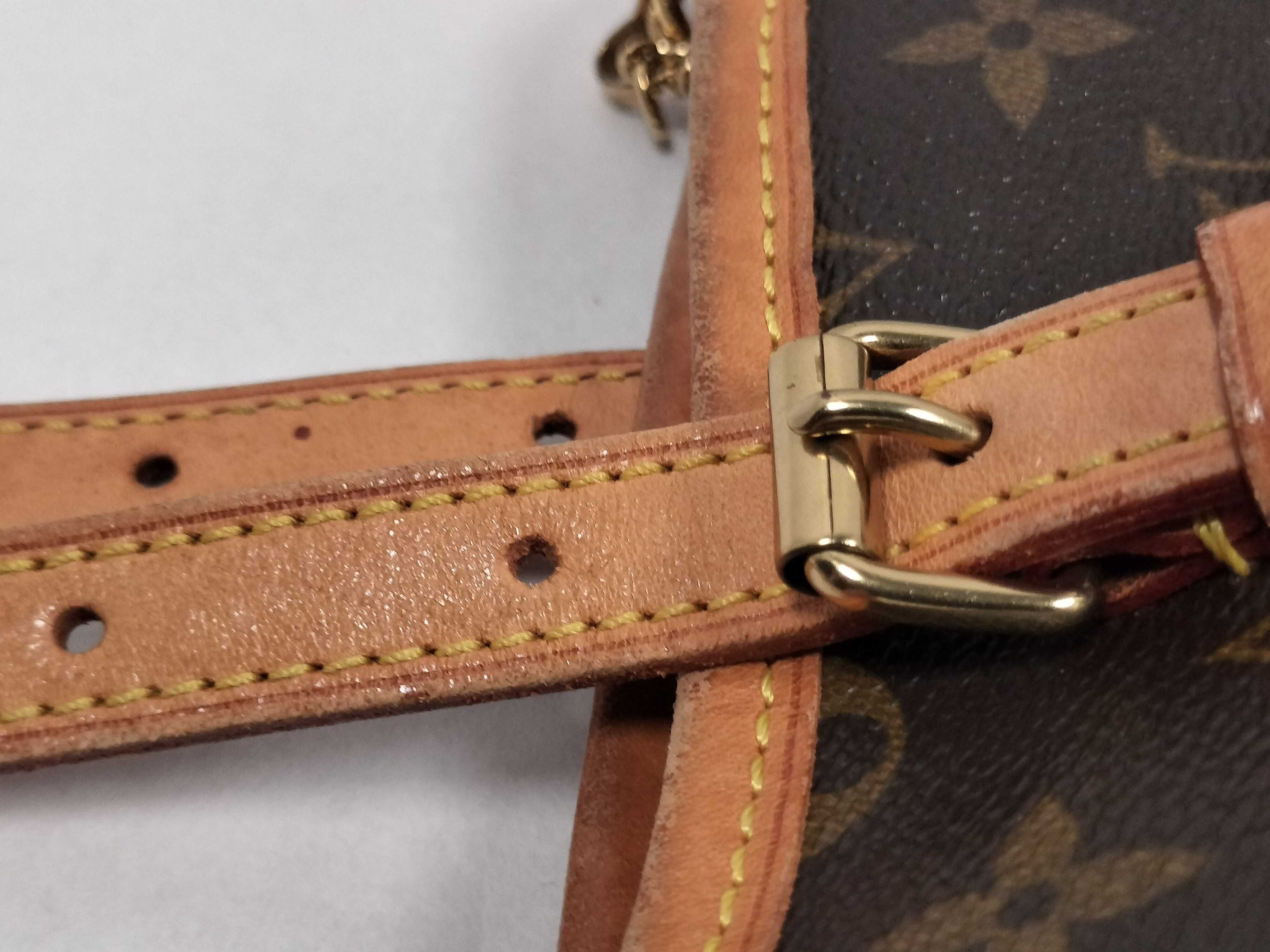 Monogram LOUIS_VUITTON M42238 Bucket PM FL1020 Pouch Tote Bag — view 5