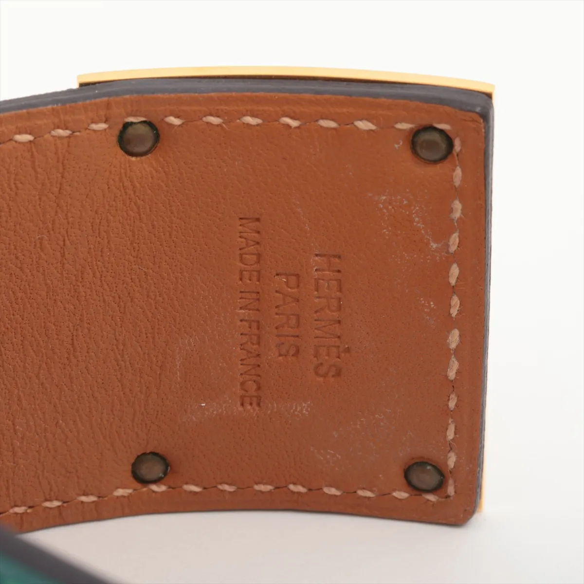 Kelly Dog X: 2016 Bracelet T2 GP x Leather Green — view 6