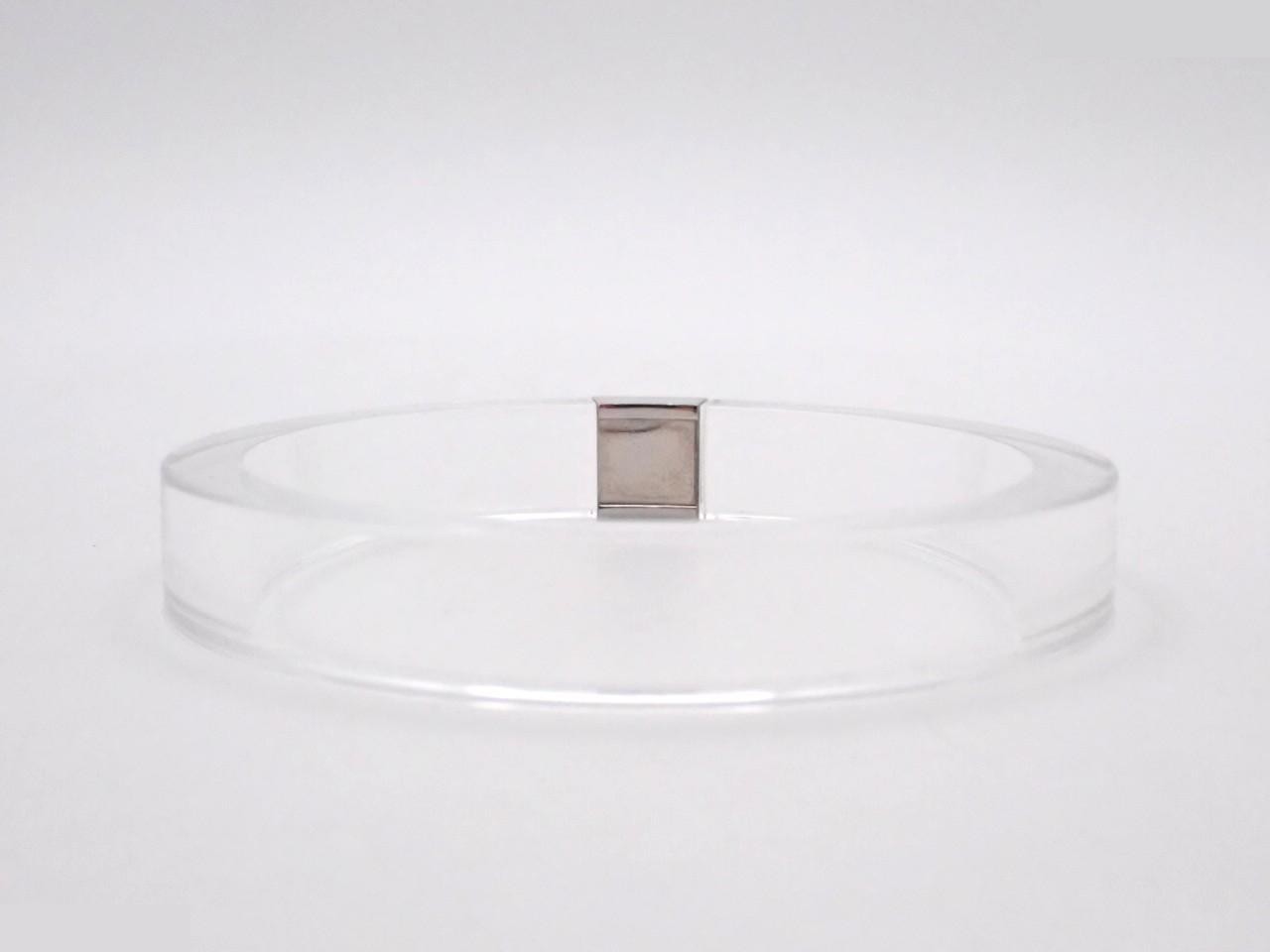 Nightclubber PM Logo Clear Bangle Bracelet Louis Vuitton — view 2