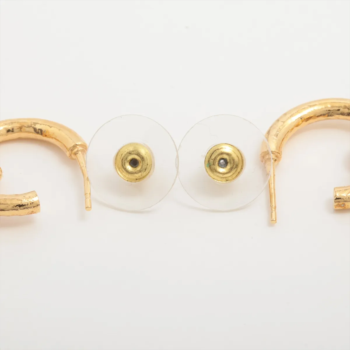 Coco Mark I24C Earrings (Pair) GP Gold. Shows signs of wear: — view 4
