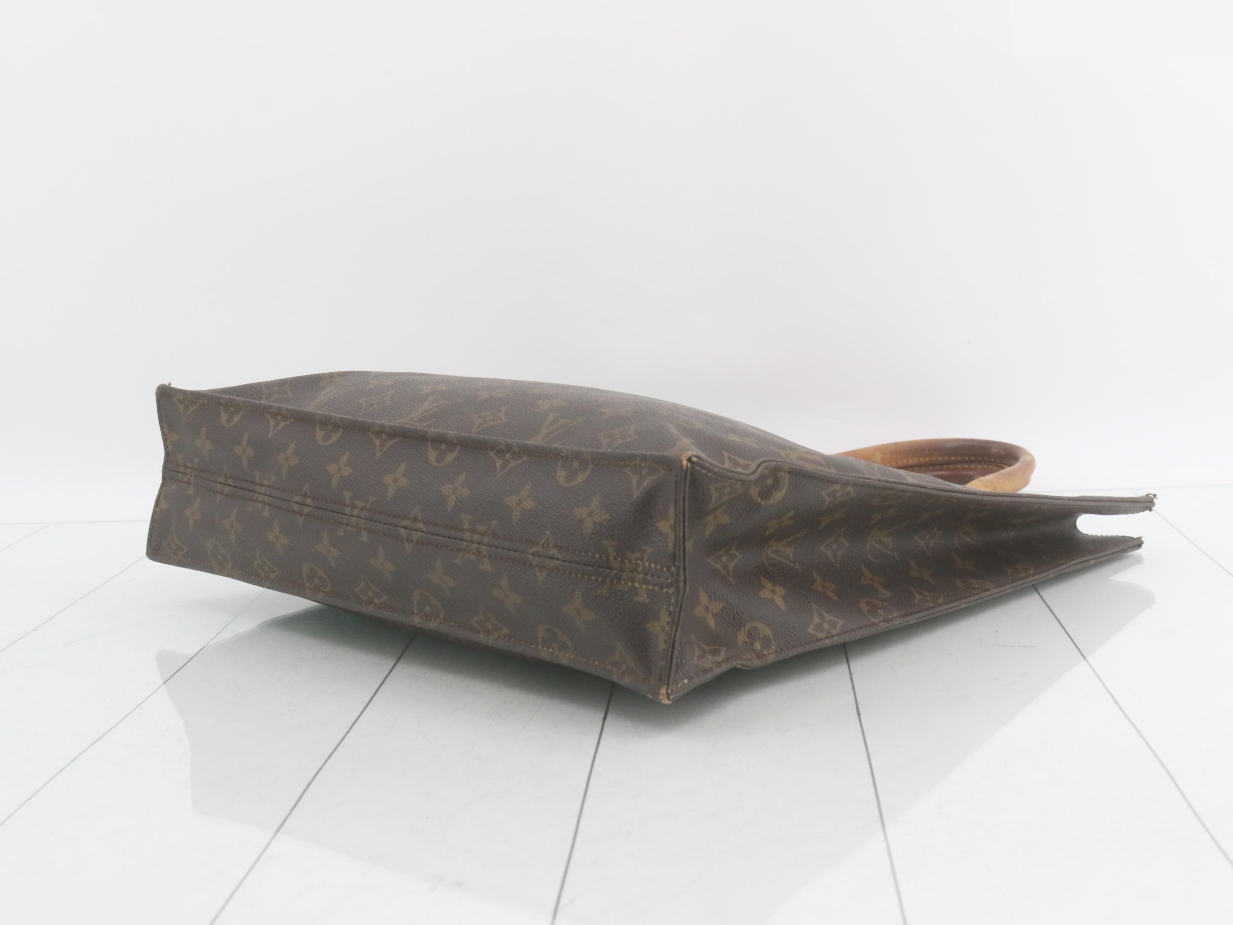 Monogram Sac Plat Tote Bag — view 6