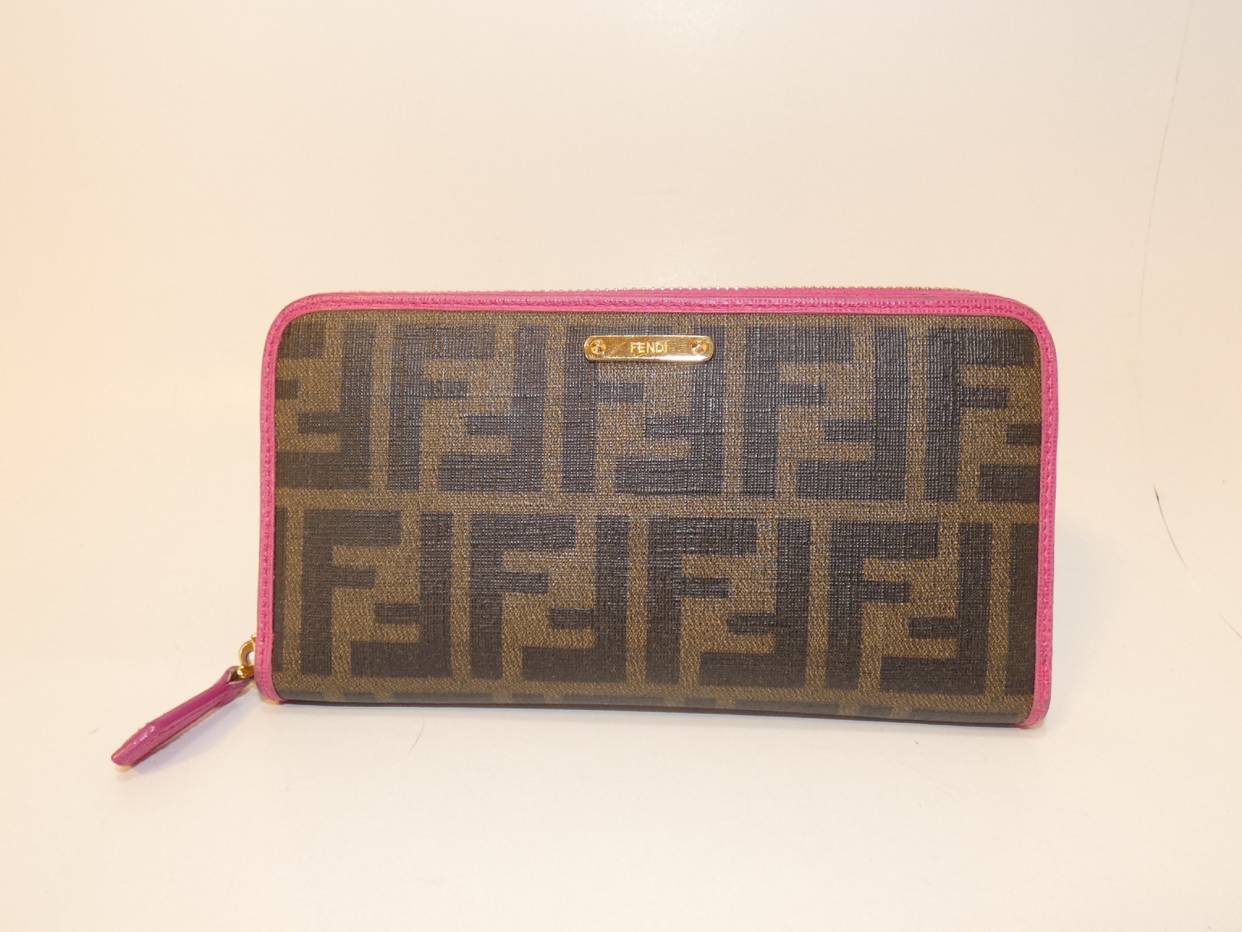 ZUCCA PVC Round Zipper Long Wallet