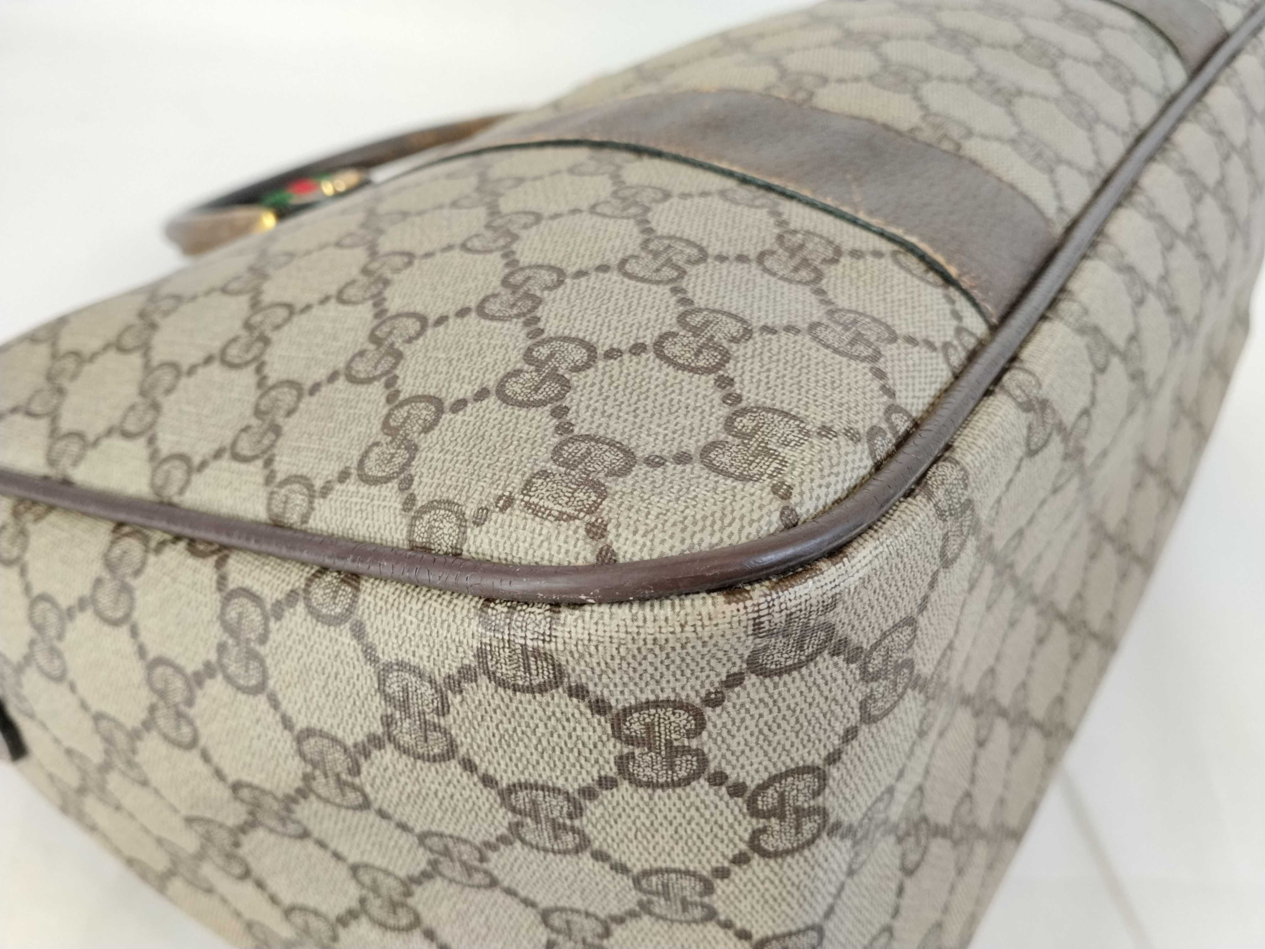 GG Supreme Old Gucci Shoulder Mini Boston Bag Sherry Line Boston Bag — view 7