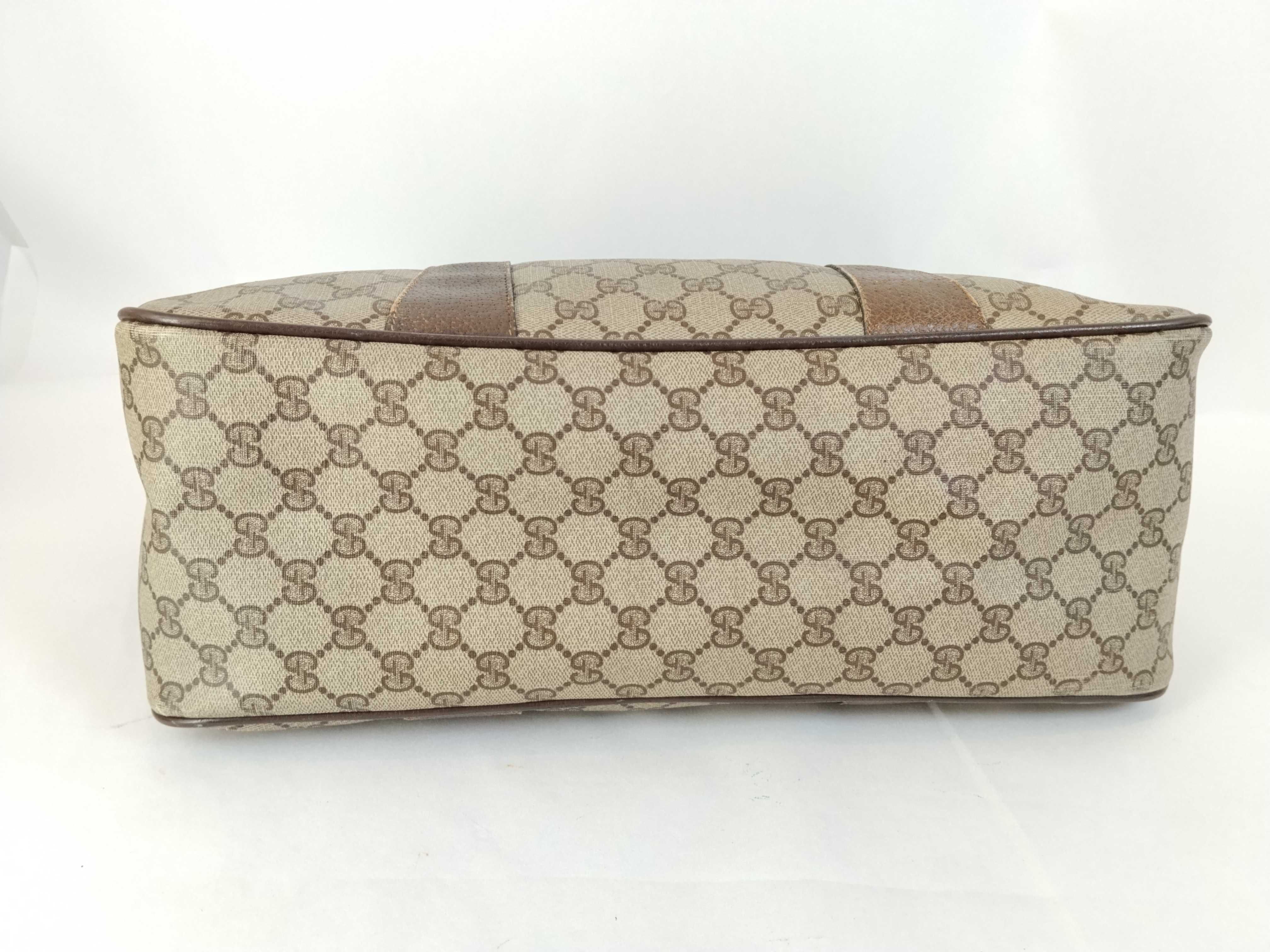 GG Supreme Old Gucci Shoulder Mini Boston Bag Sherry Line Boston Bag — view 8